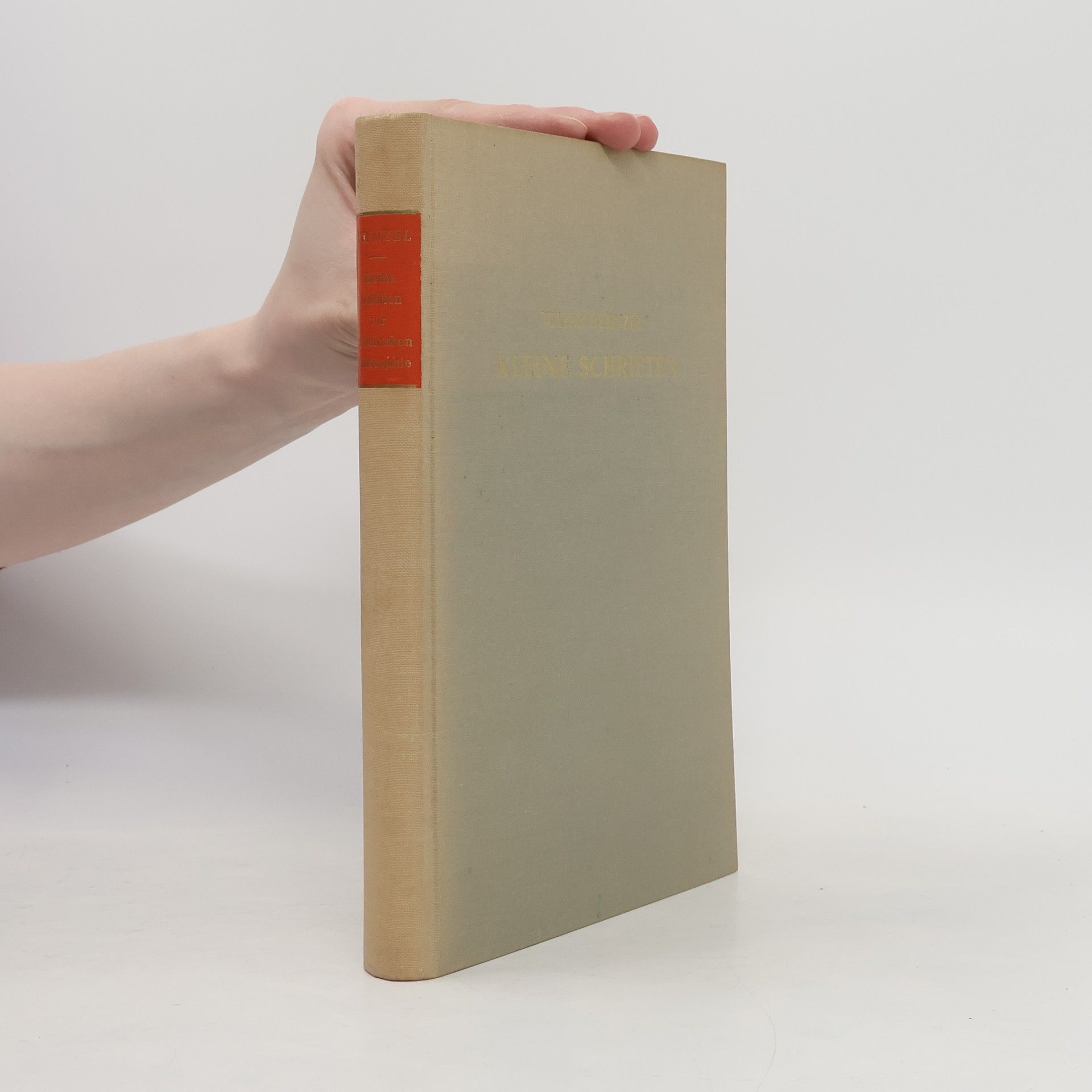 Kleine Schriften zur griechischen Philosophie