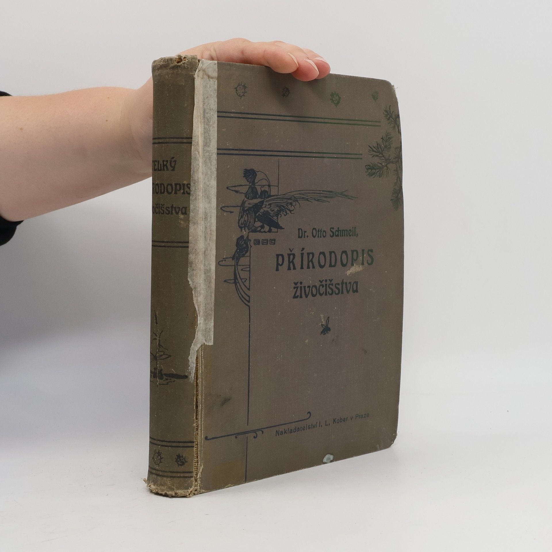 Otto Schmeil Přírodopis živočišstva pro vyšší ústavy, učitelstvo a přátele přírody vůbec