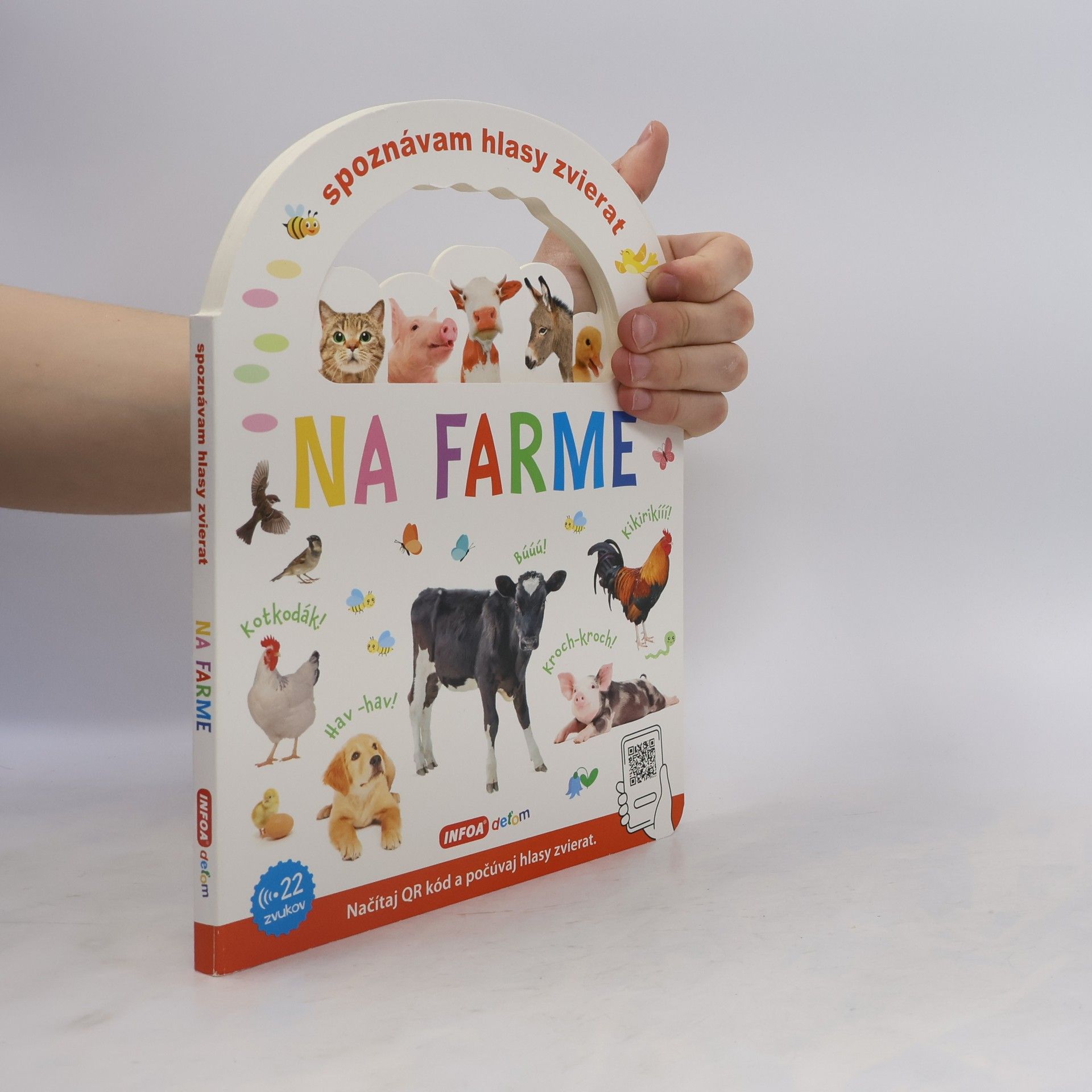 Autorenkollektiv Spoznávám hlasy zvierat Na farme