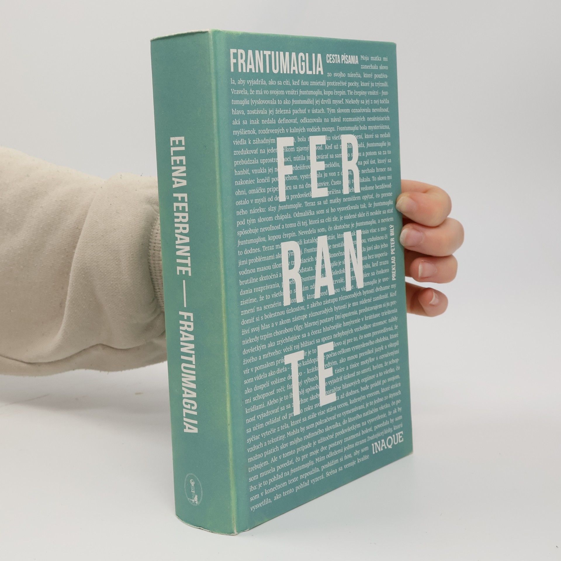 Elena Ferrante Frantumaglia