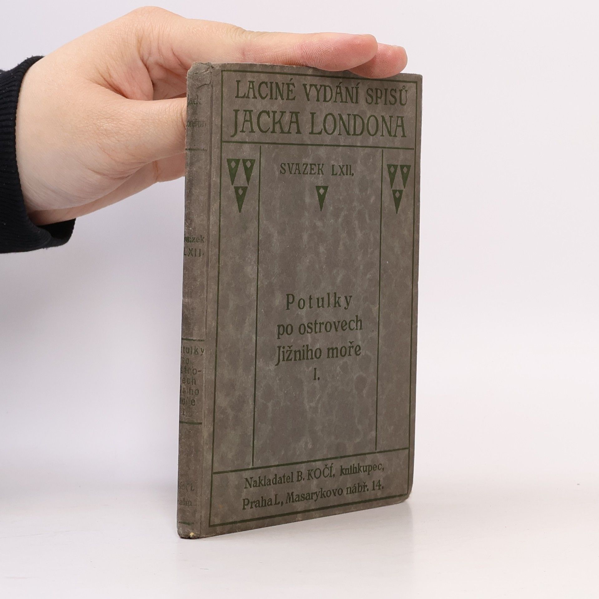 Jack London Potulky po ostrovech Jižního moře I.