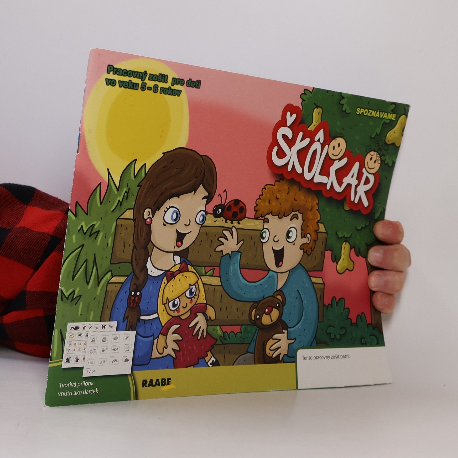 Autores varios Škôlkar: pracovný zošit pre deti vo veku 5-6 rokov: spoznávame