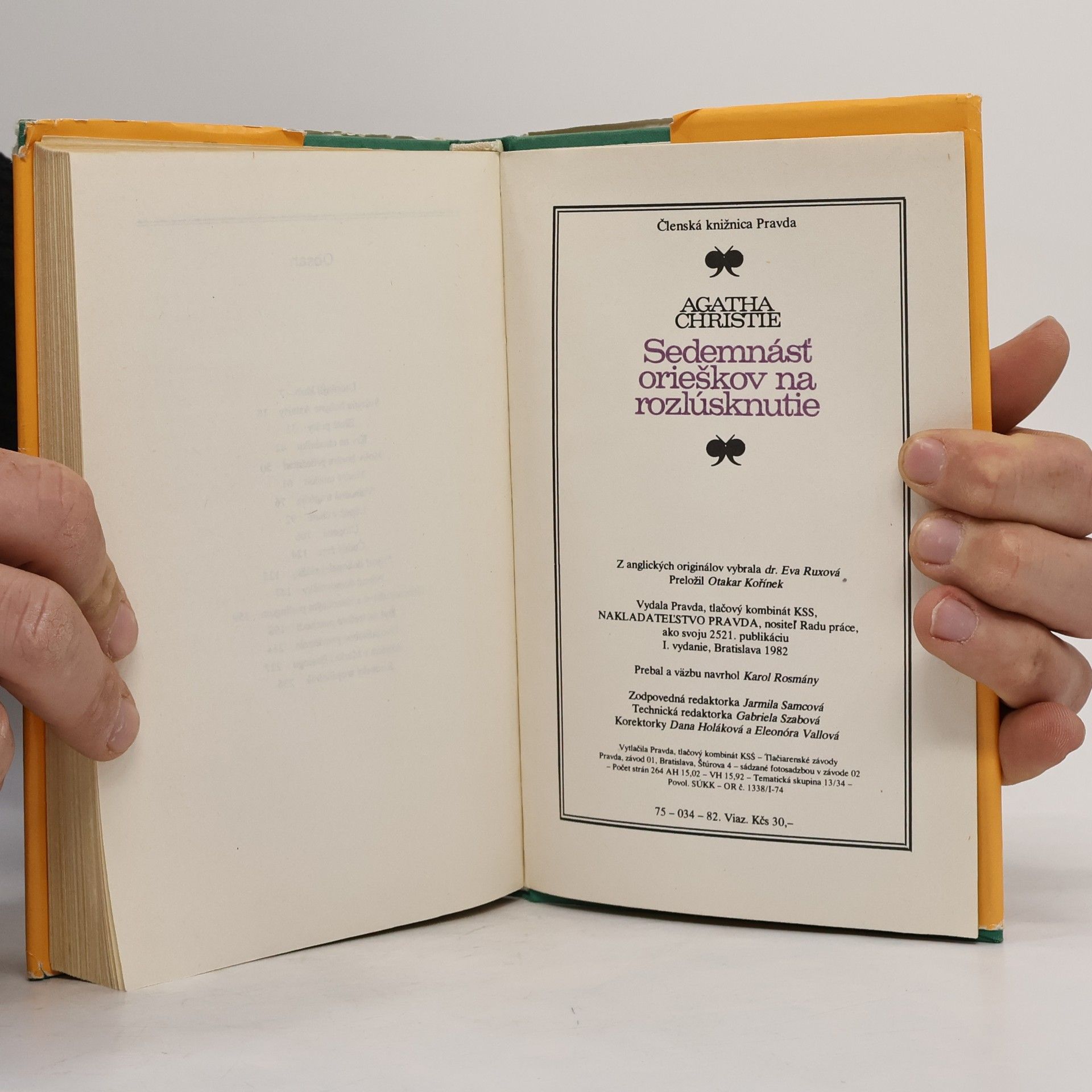Agatha Christie Sedemnásť orieškov na rozlúsknutie