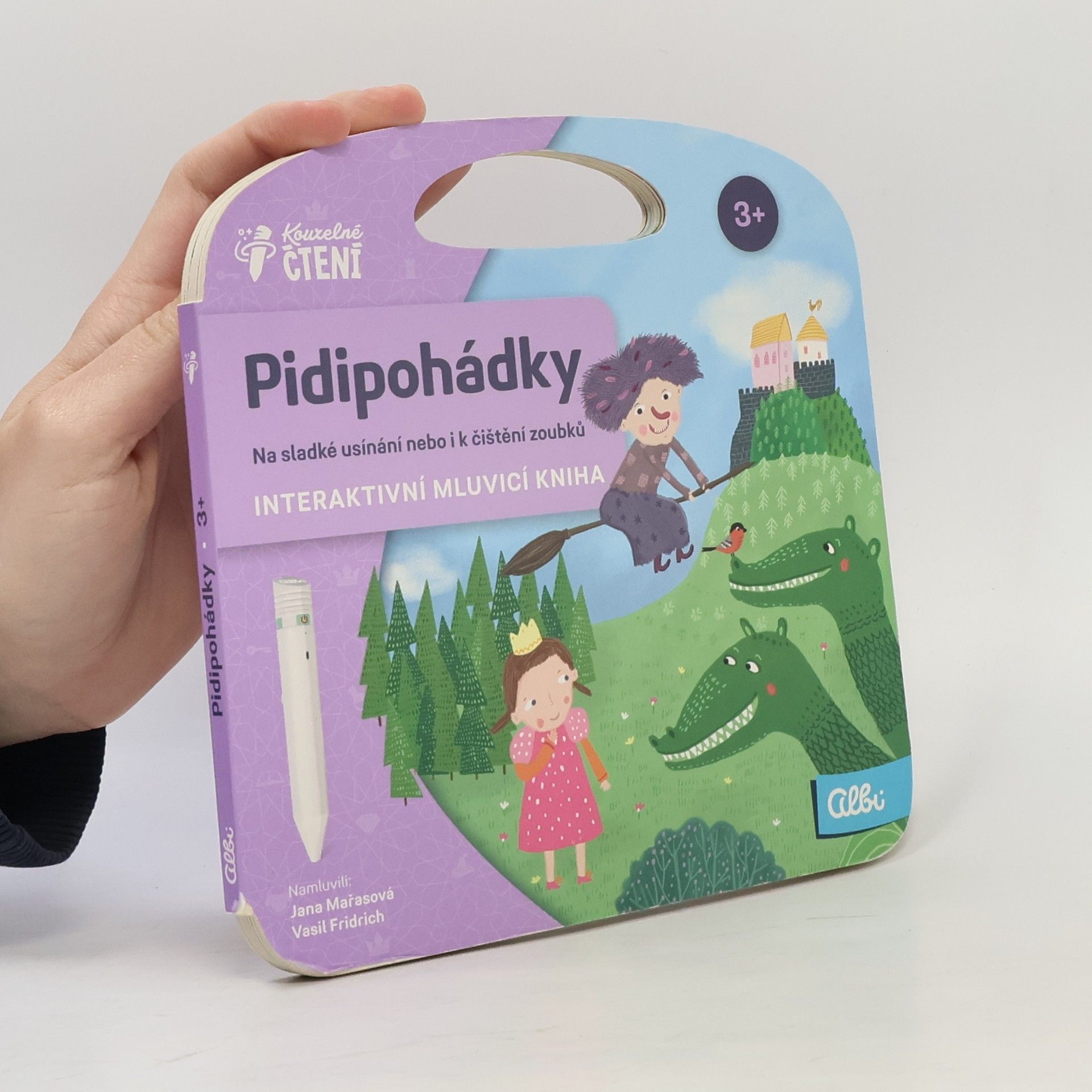 Michaela Bergmann Pidipohádky : na sladké usínání nebo i k čištění zoubků : interaktivní mluvicí kniha