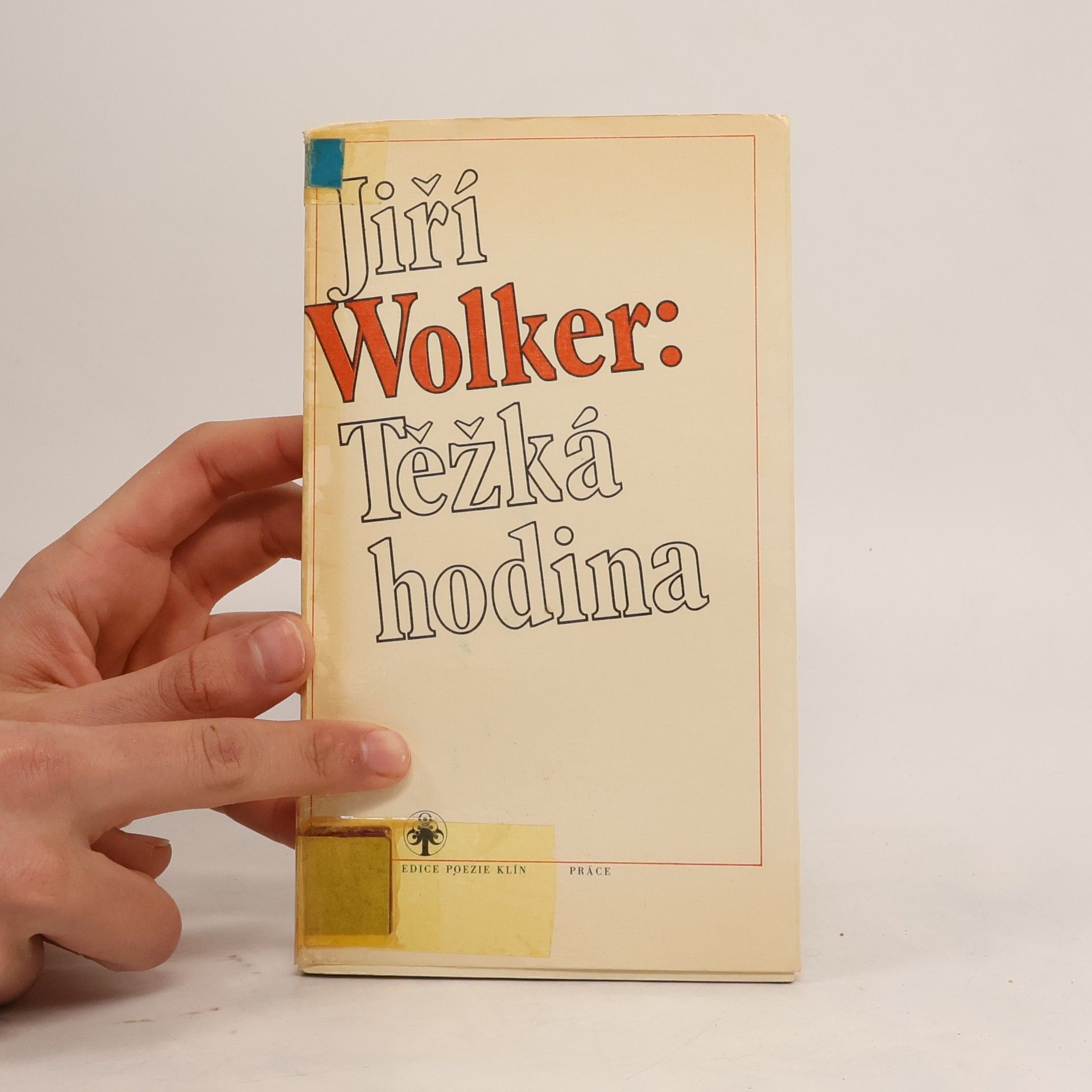 Jiří Wolker Těžká hodina