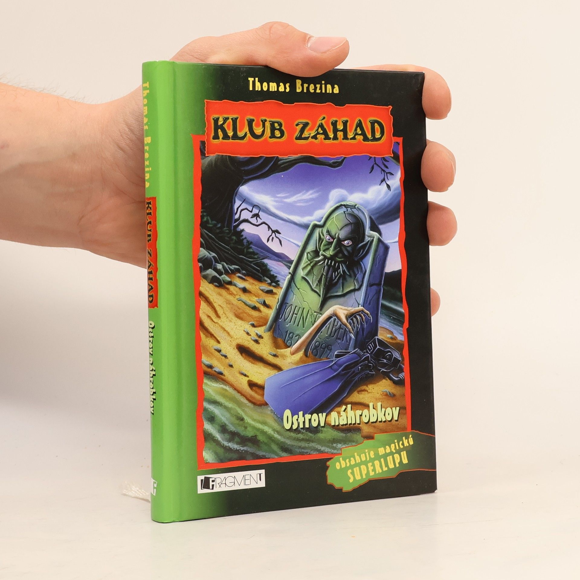 Thomas Brezina Klub záhad - Ostrov náhrobkov