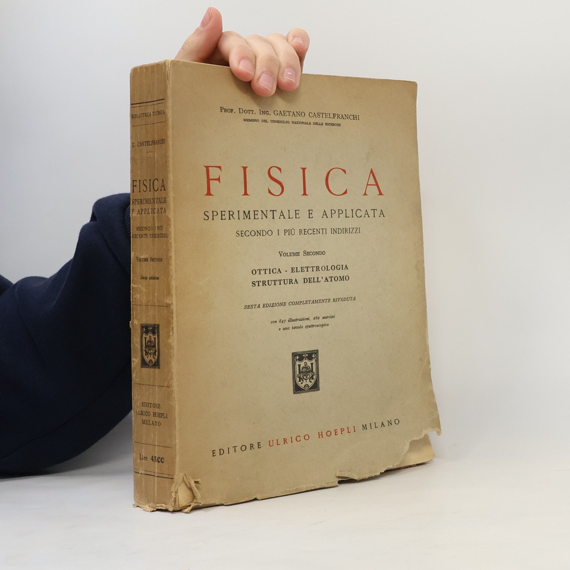 Kolektiv autorů Fisica. Sperimentale e applicata