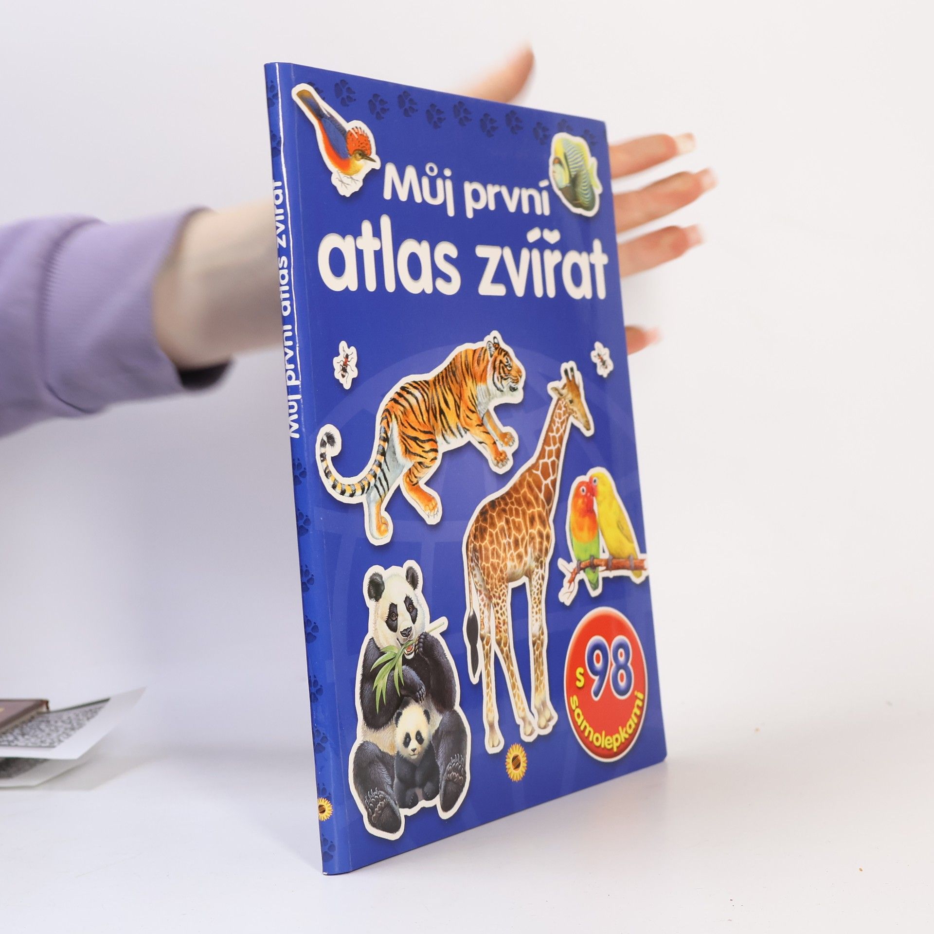 Můj první atlas zvířat se samolepkami