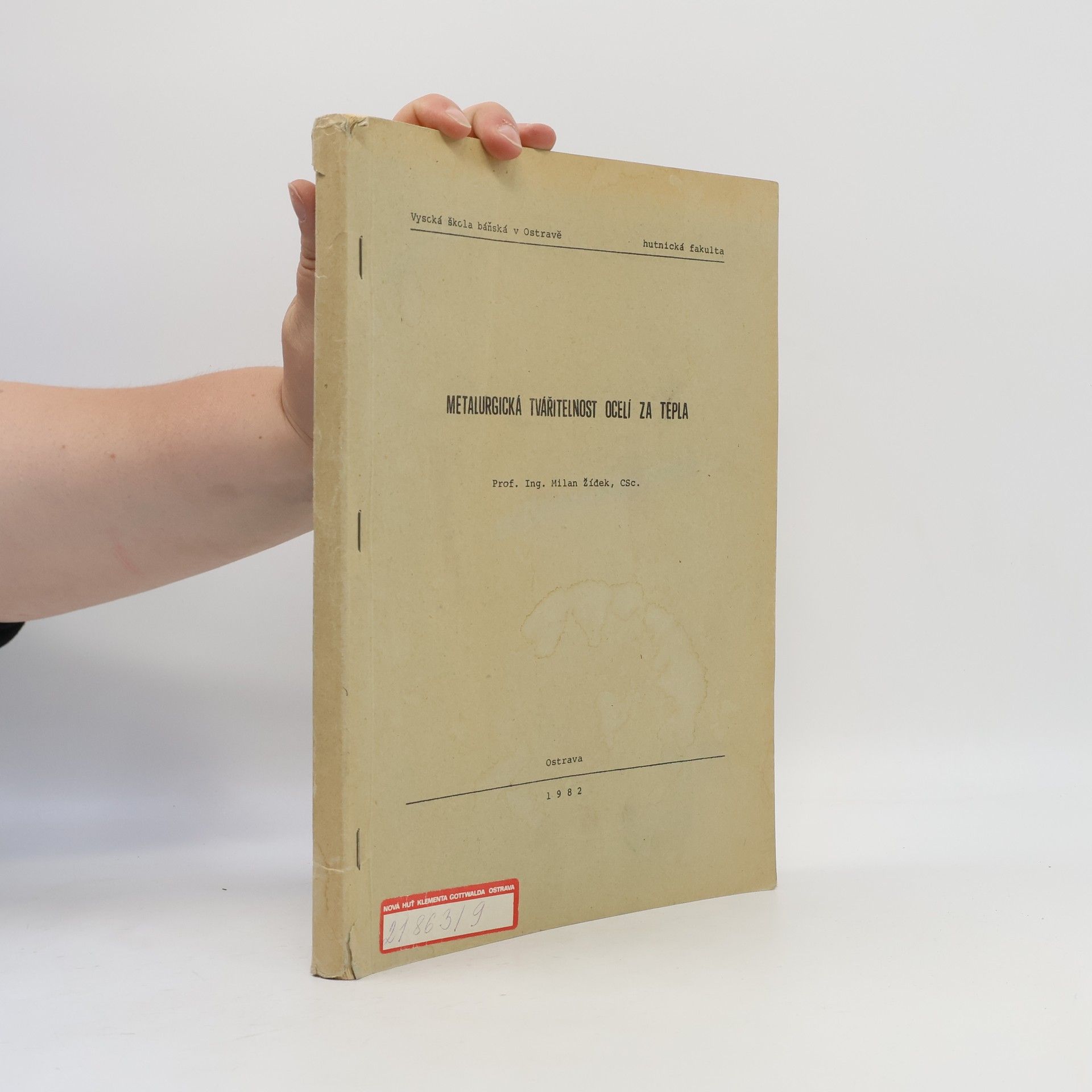 Metalurgická tvářitelnost ocelí za tepla