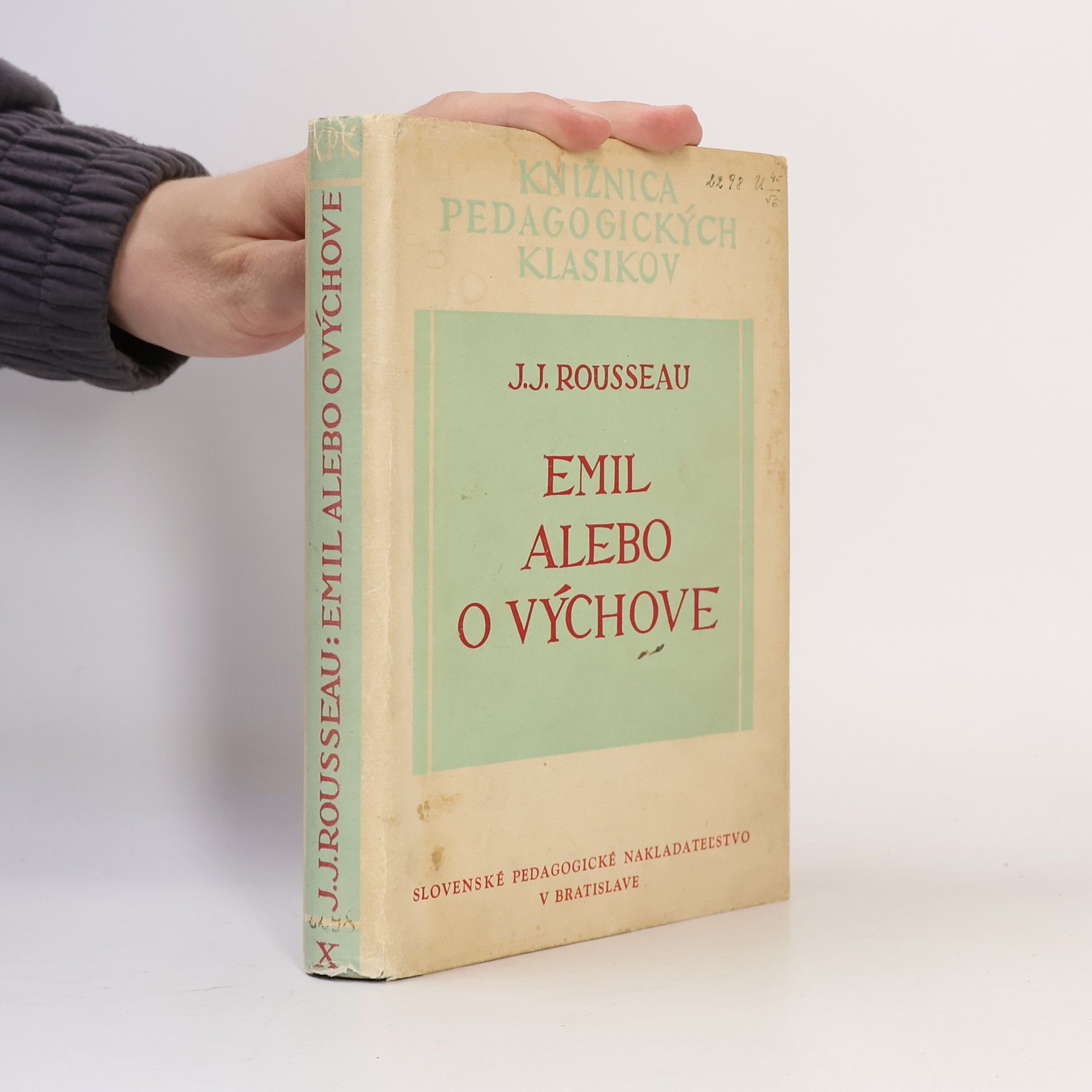 Jean-Jacques Rousseau Emil alebo o výchove