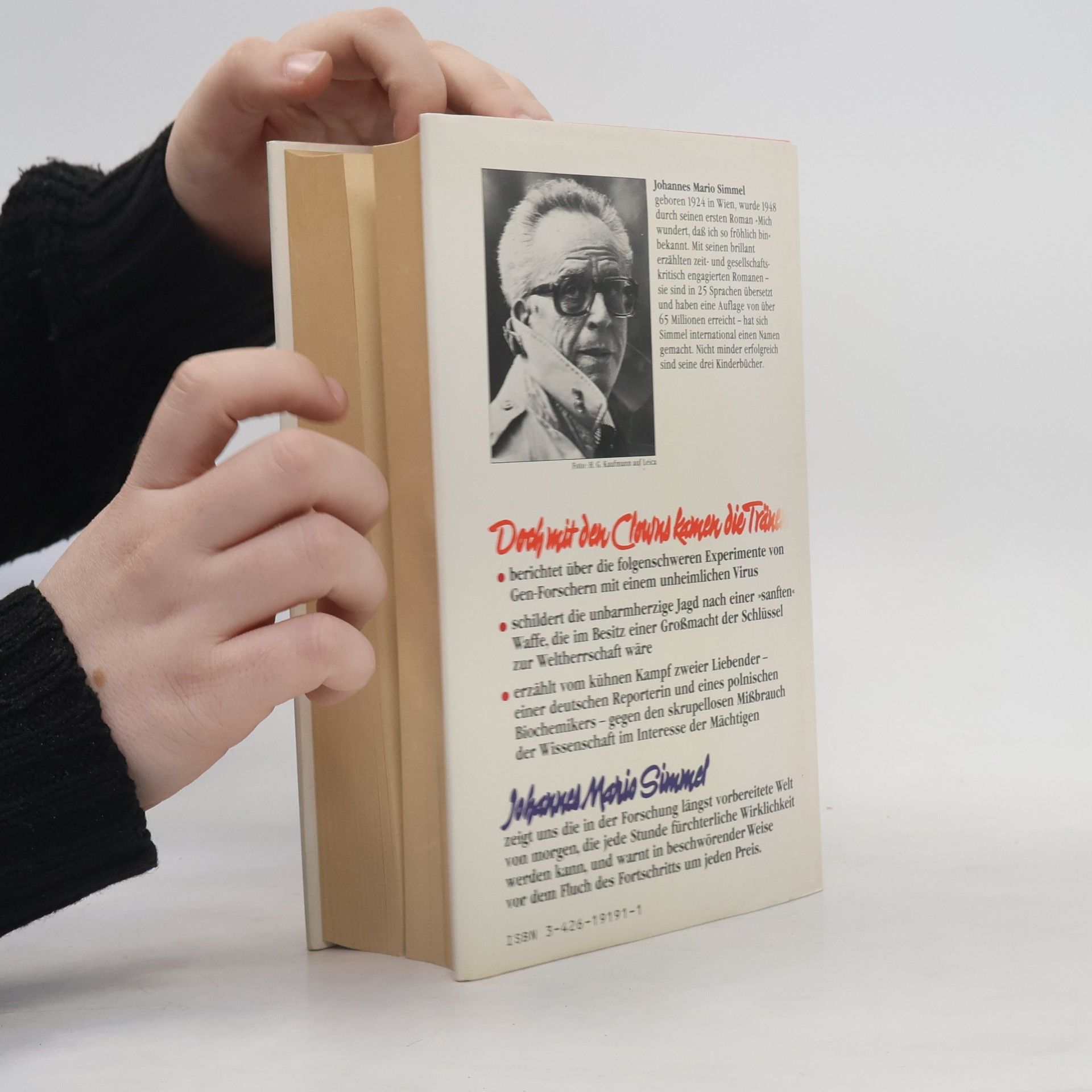 Johannes Mario Simmel Doch mit den Clowns kamen die Tränen