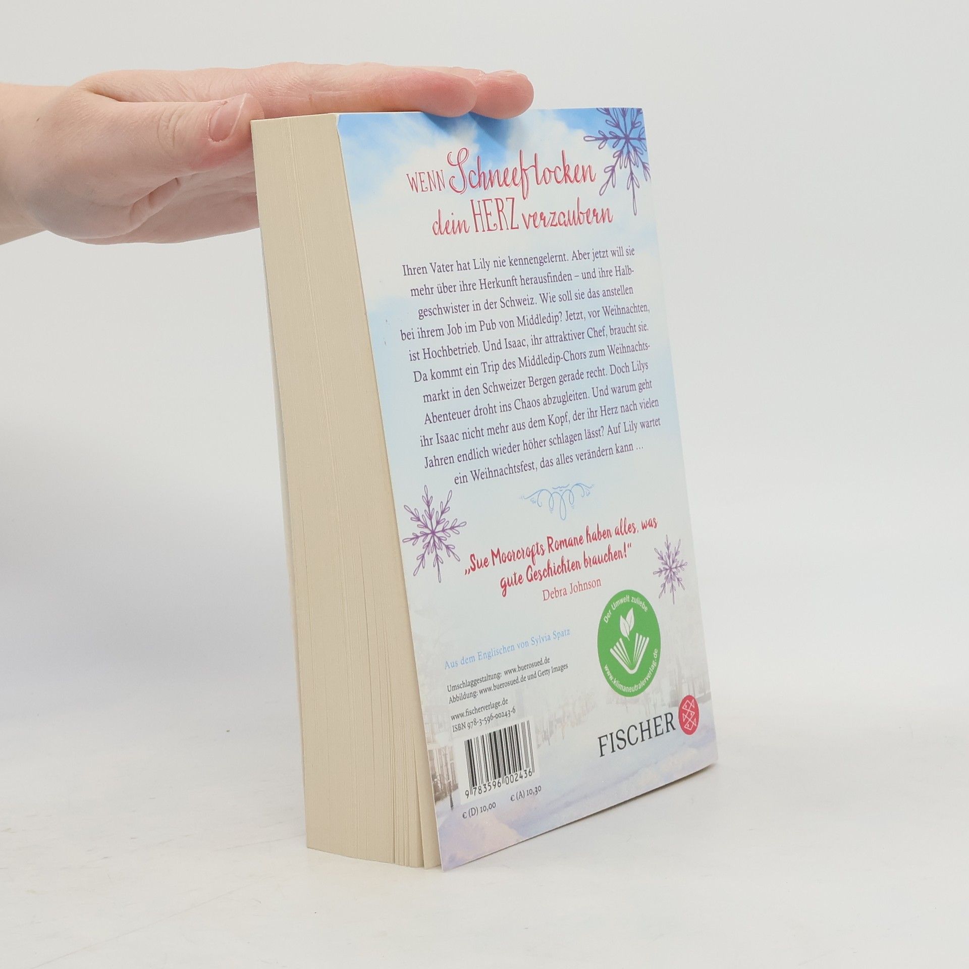 Sue Moorcroft Schneeflocken Glitzern
