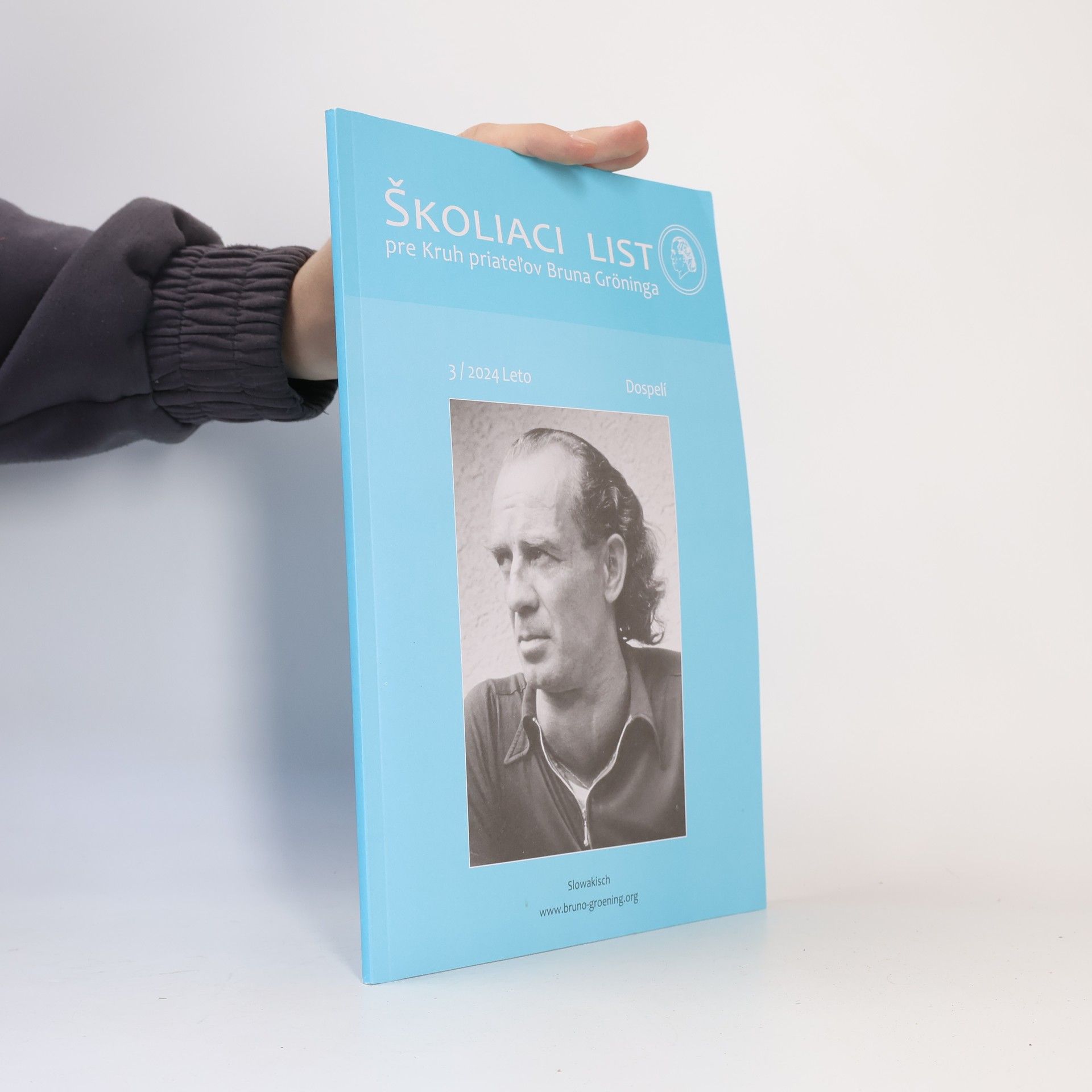 Various authors Školiaci list pre Kruh priateľov Bruna Gröninga 3/2024