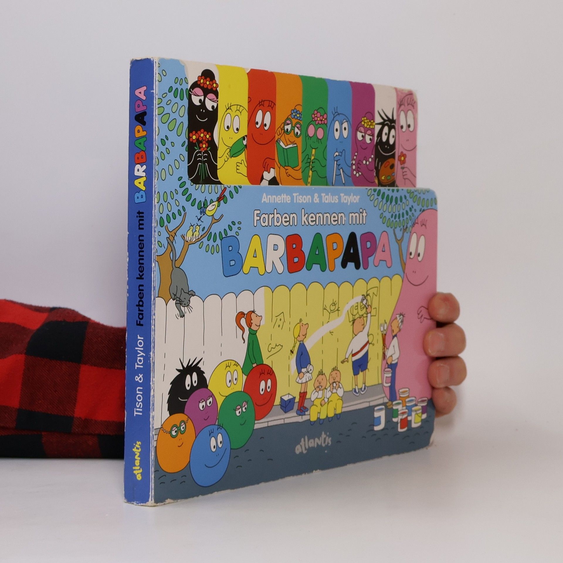 Annette Tison Farben kennen mit Barbapapa