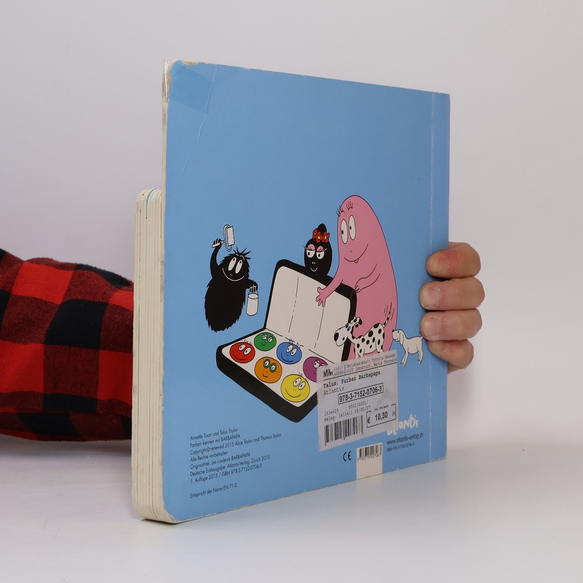 Annette Tison Farben kennen mit Barbapapa