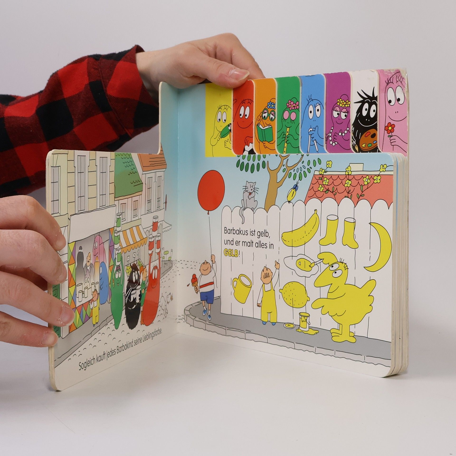 Annette Tison Farben kennen mit Barbapapa