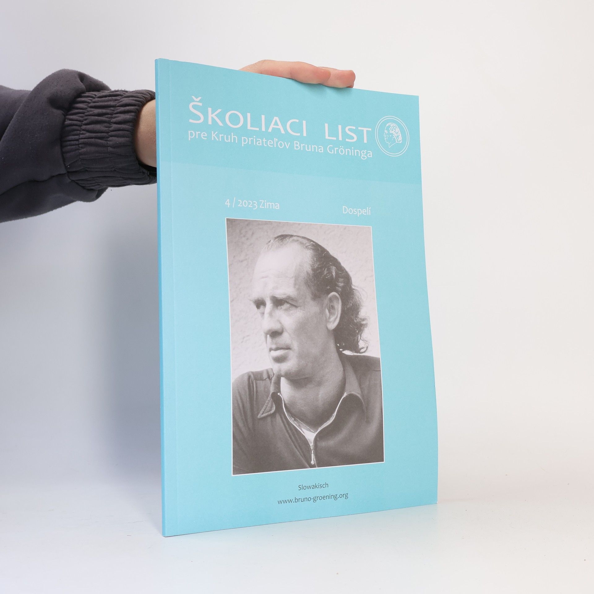 Various authors Školiaci list pre Kruh priateľov Bruna Gröninga 4/2023