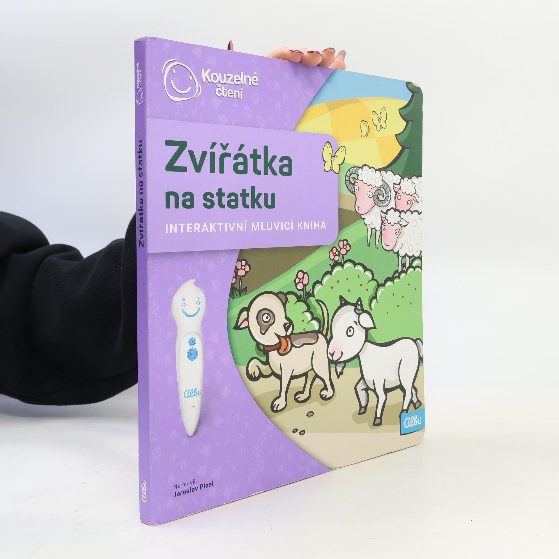 Lucie Krystlíková Zvířátka na statku. Interaktivní mluvící kniha