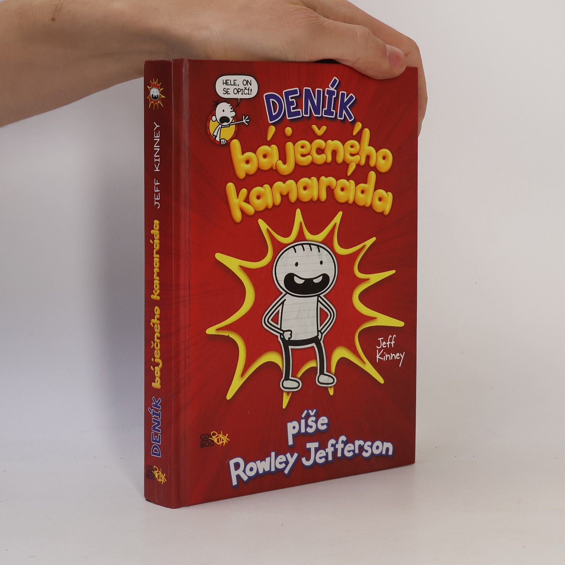 Jeff Kinney Deník báječného kamaráda. Píše Rowley Jefferson