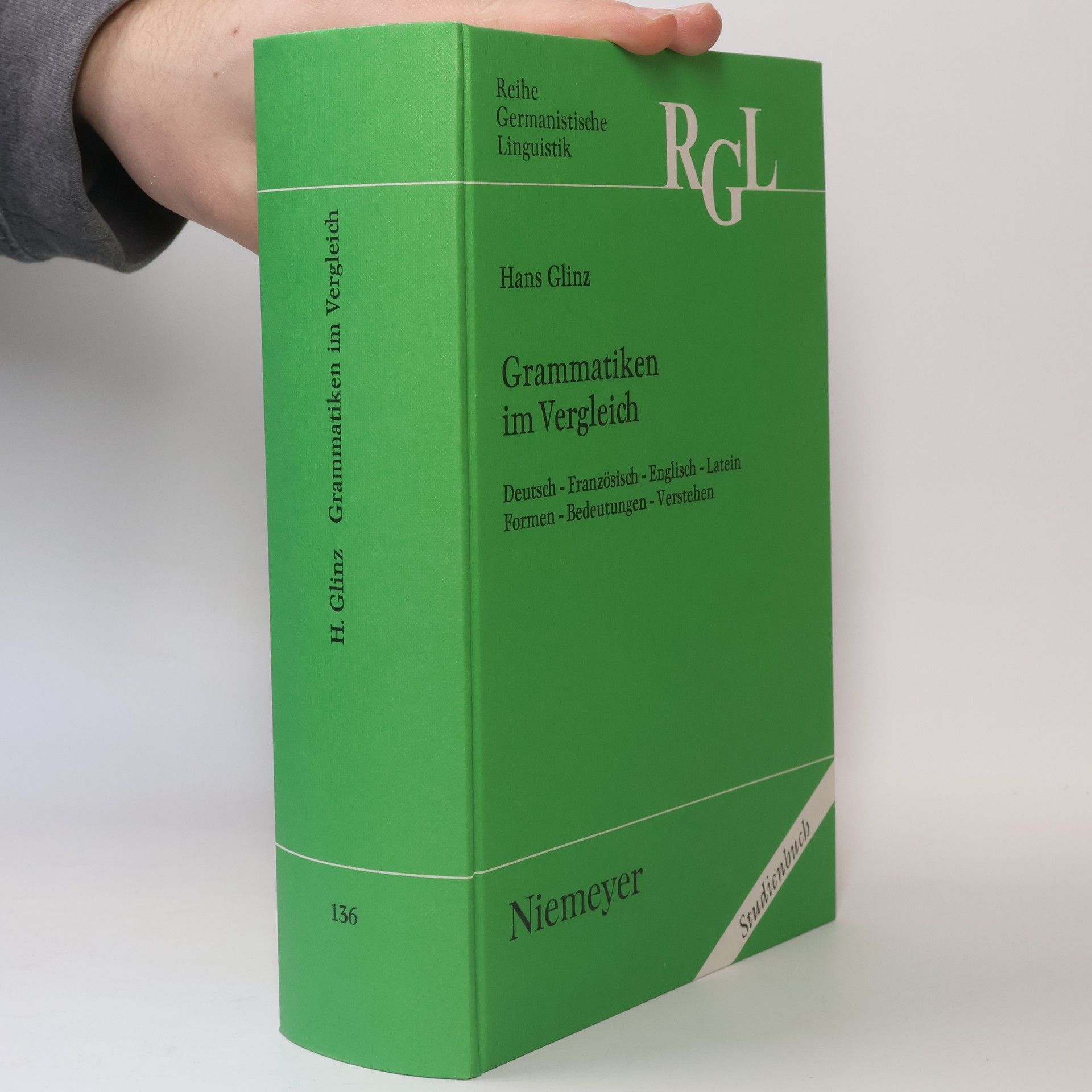Hans Glinz Grammatiken im Vergleich