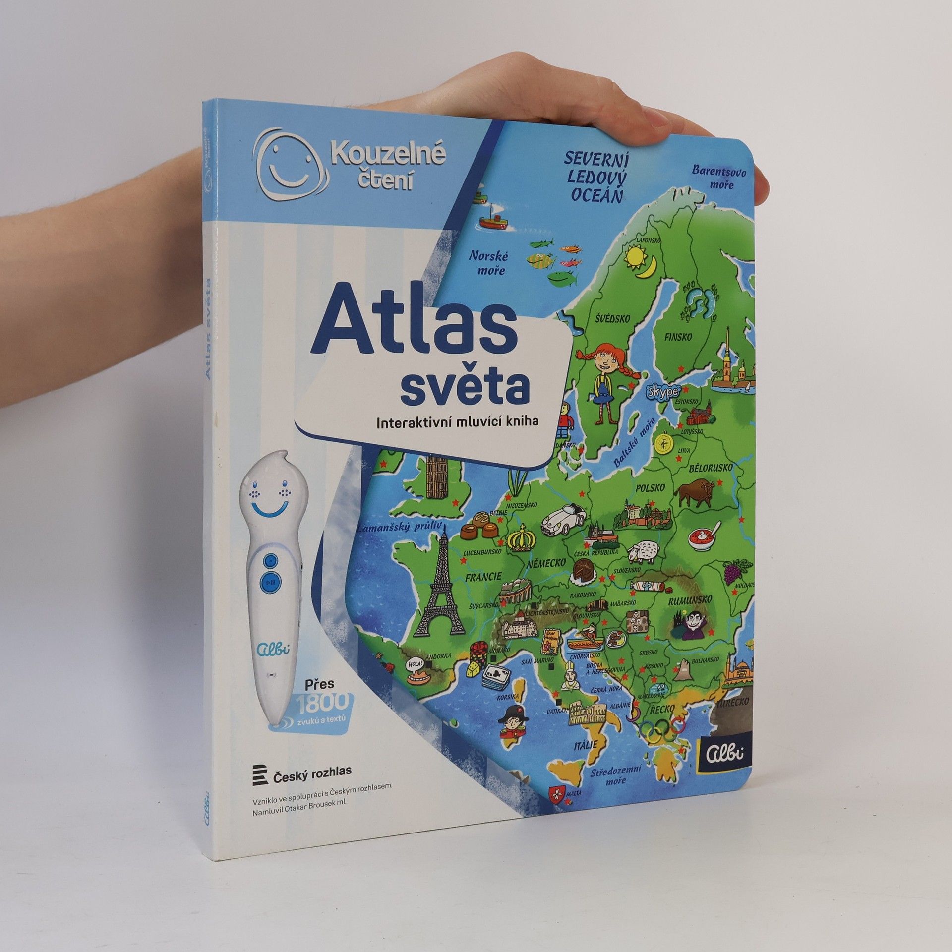 Tereza Kocová Atlas světa. Interaktivní mluvící kniha