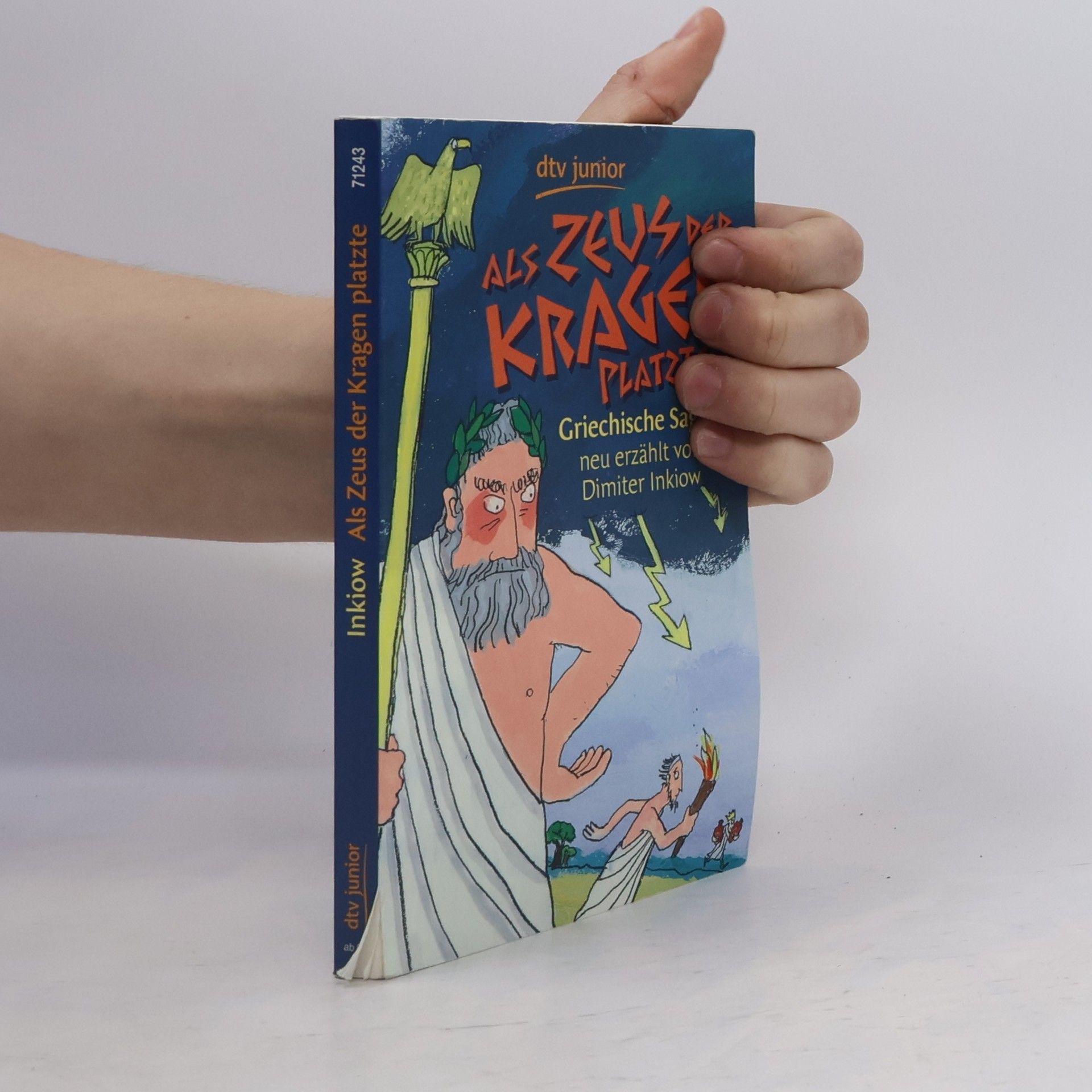 Katja Gehrmann Als Zeus der Kragen platzte : griechische Sagen neu erzählt