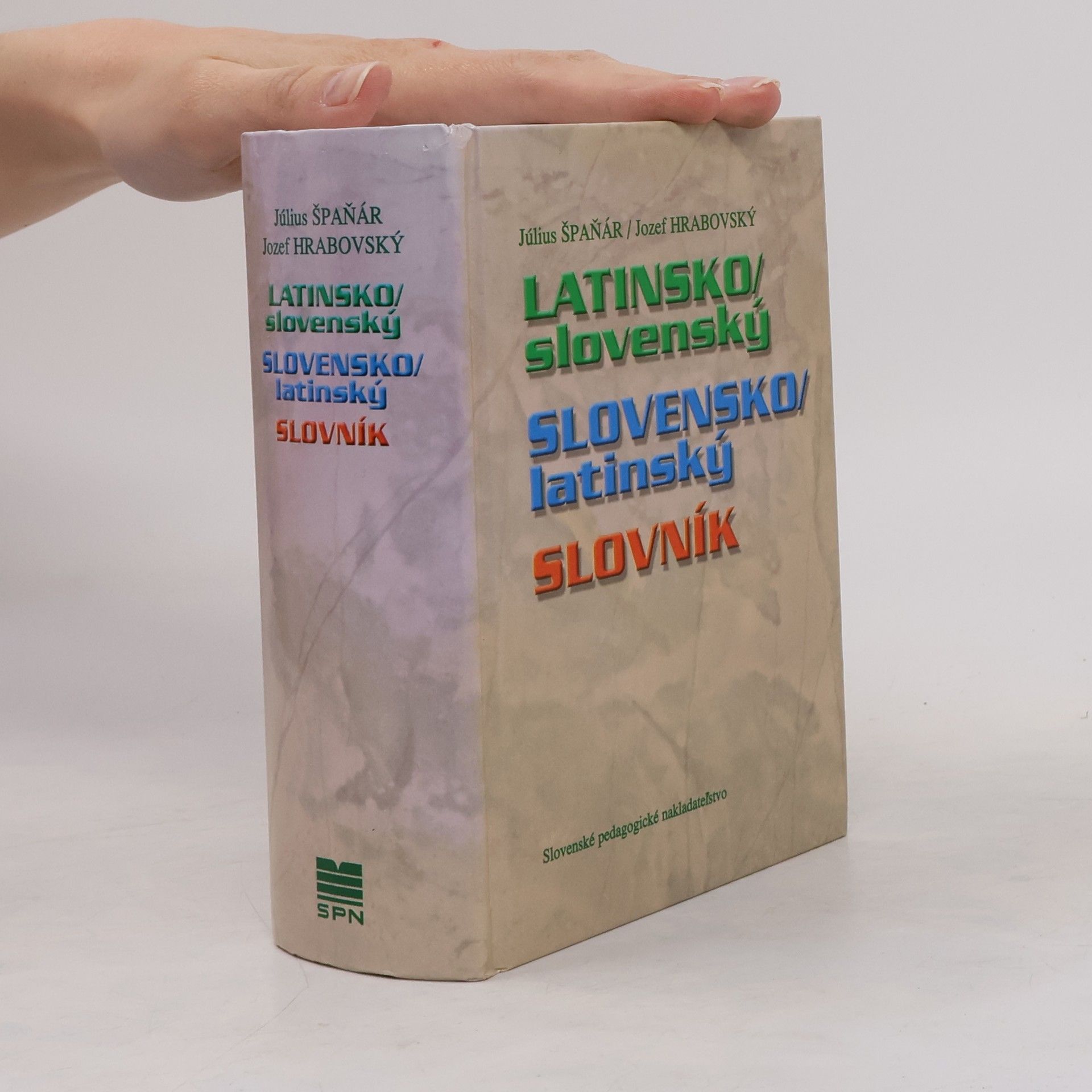 Jozef Hrabovský Latinsko-slovenský, slovensko-latinský slovník