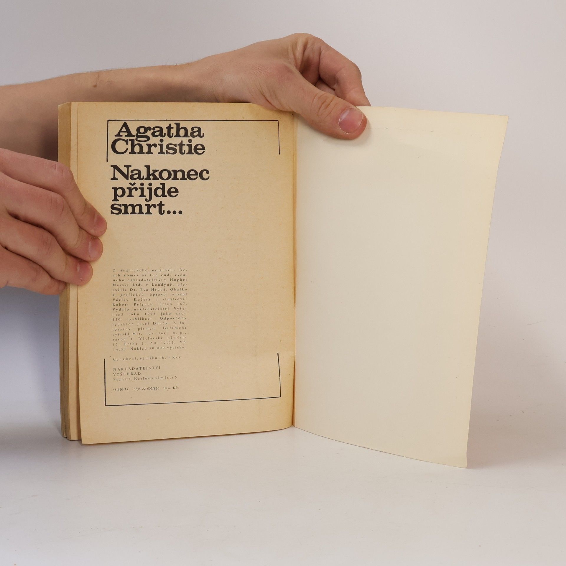 Agatha Christie Nakonec přijde smrt...