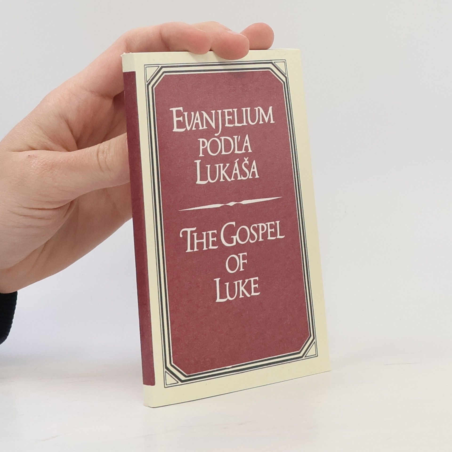 Slovenská biblická spoločnosť Evanjelium podl'a Lukáša = Das Evangelium nach Lukas