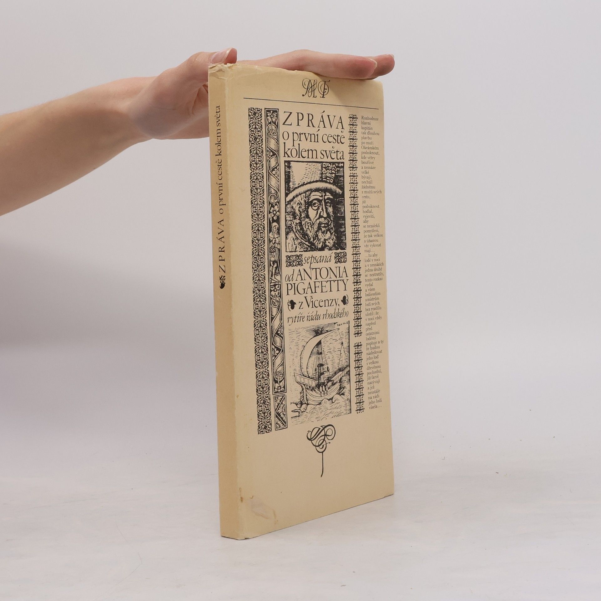 Antonio Pigafetta Zpráva o první cestě kolem světa