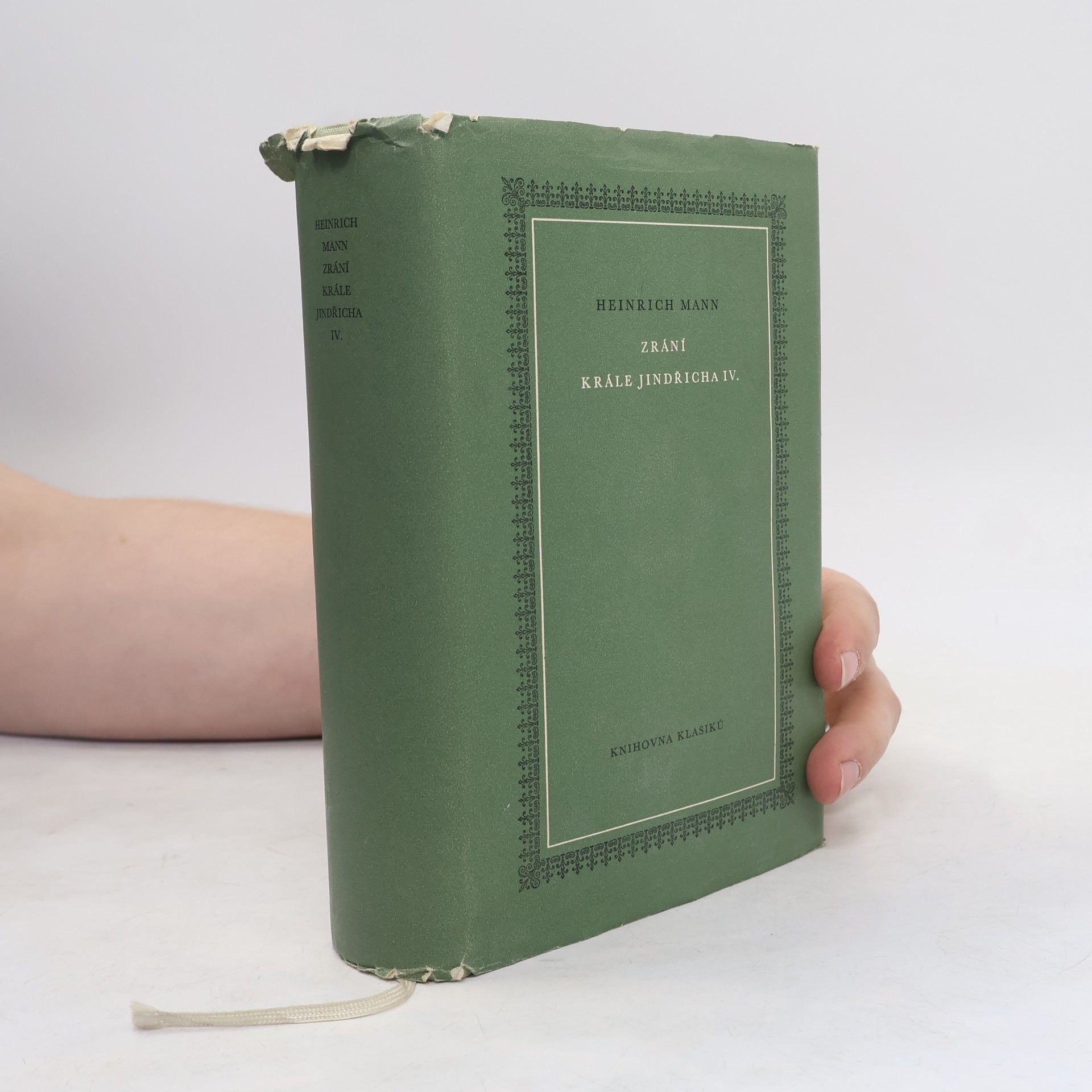 Heinrich Mann Zrání krále Jindřicha IV.