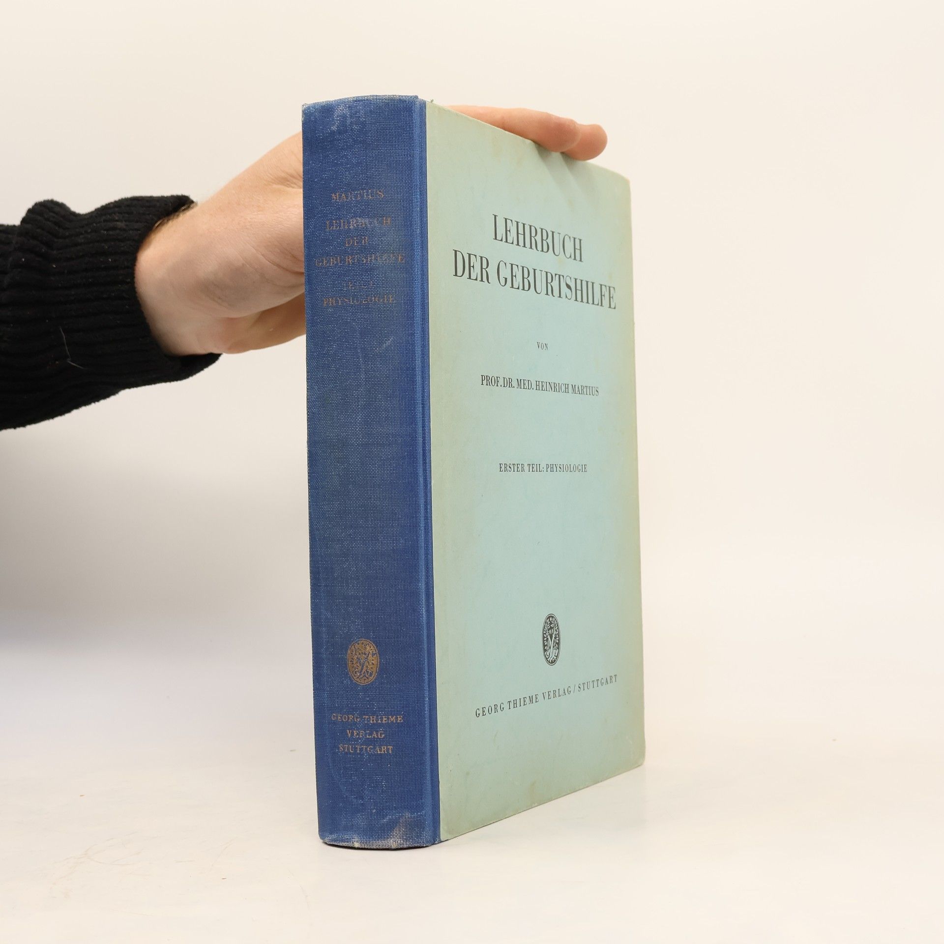 Heinrich Martius Lehrbuch der Geburtshilfe