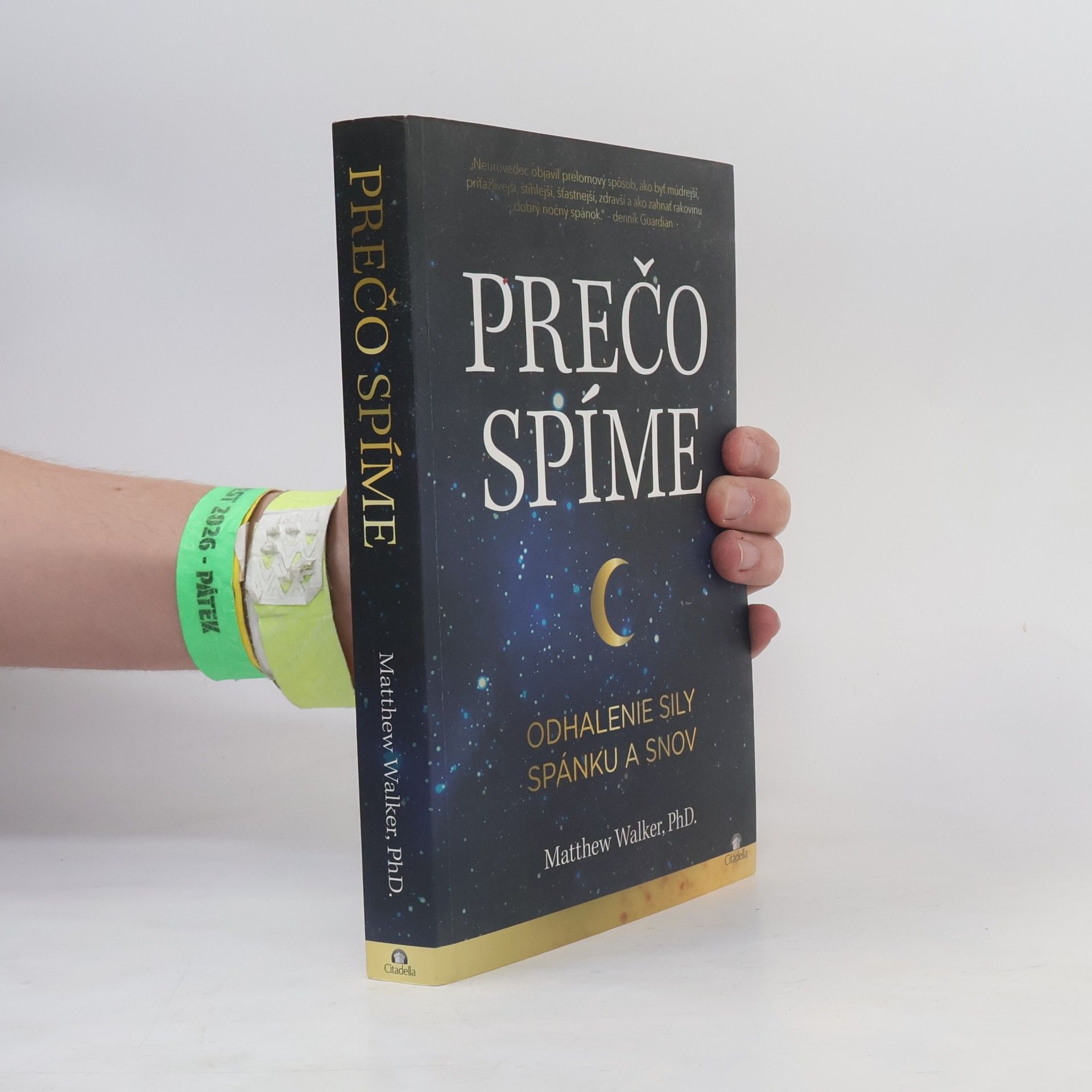 Matthew Walker Prečo spíme