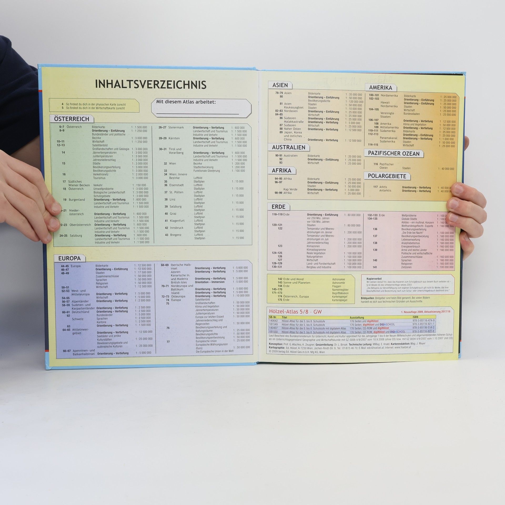 Autorenkollektiv Hölzel-Atlas für die 5. bis 8. Schulstufe