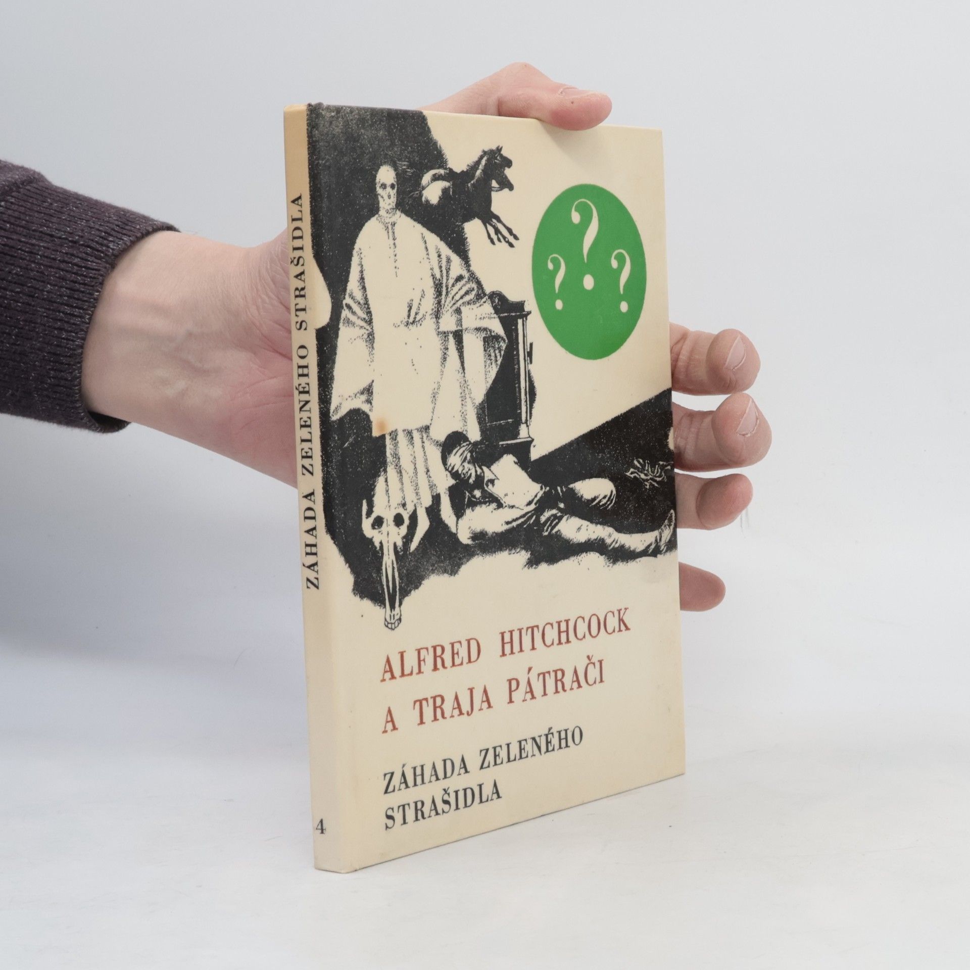 Robert Arthur Alfred Hitchcock a traja pátrači. Záhada zeleného strašidla