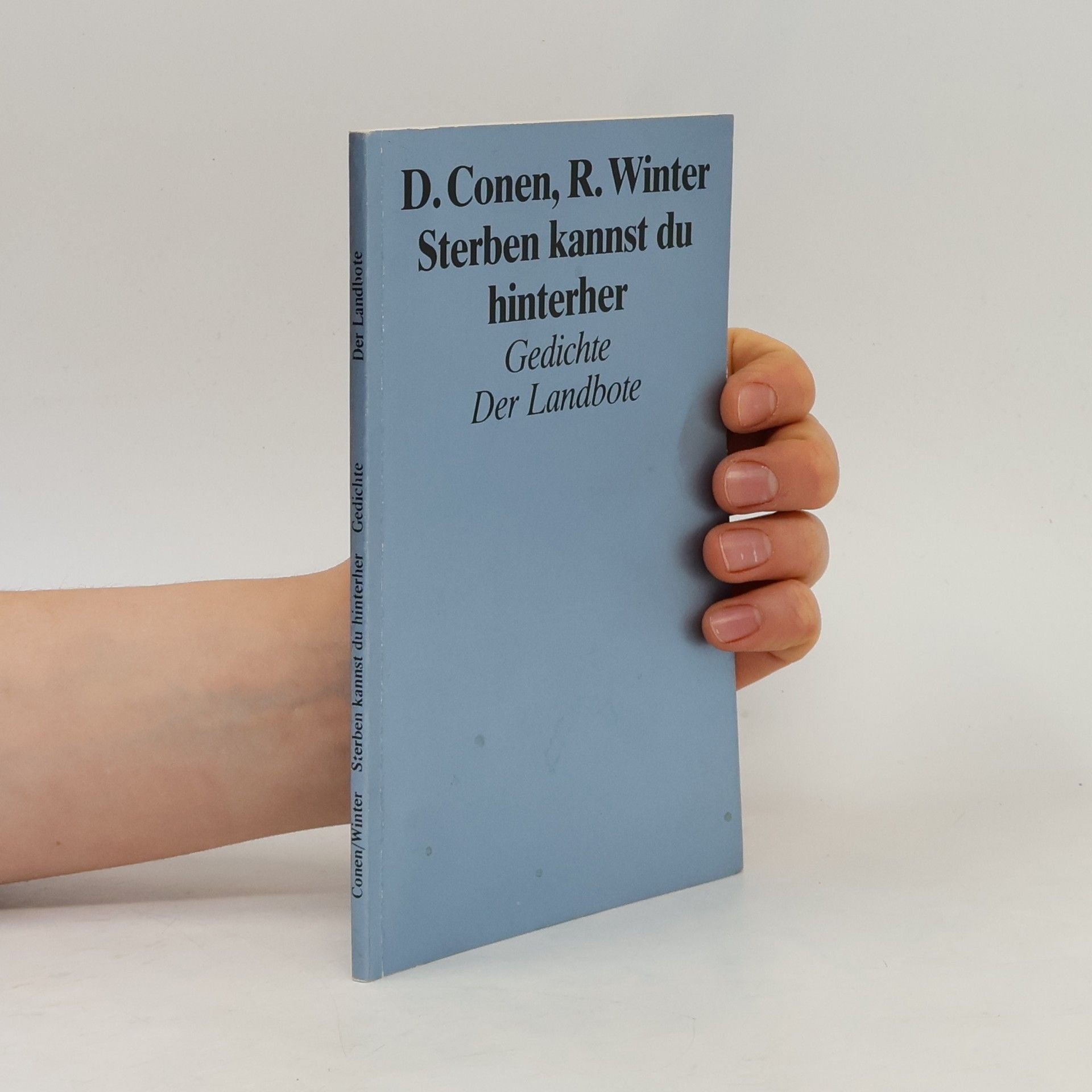 Sterben kannst du hinterher