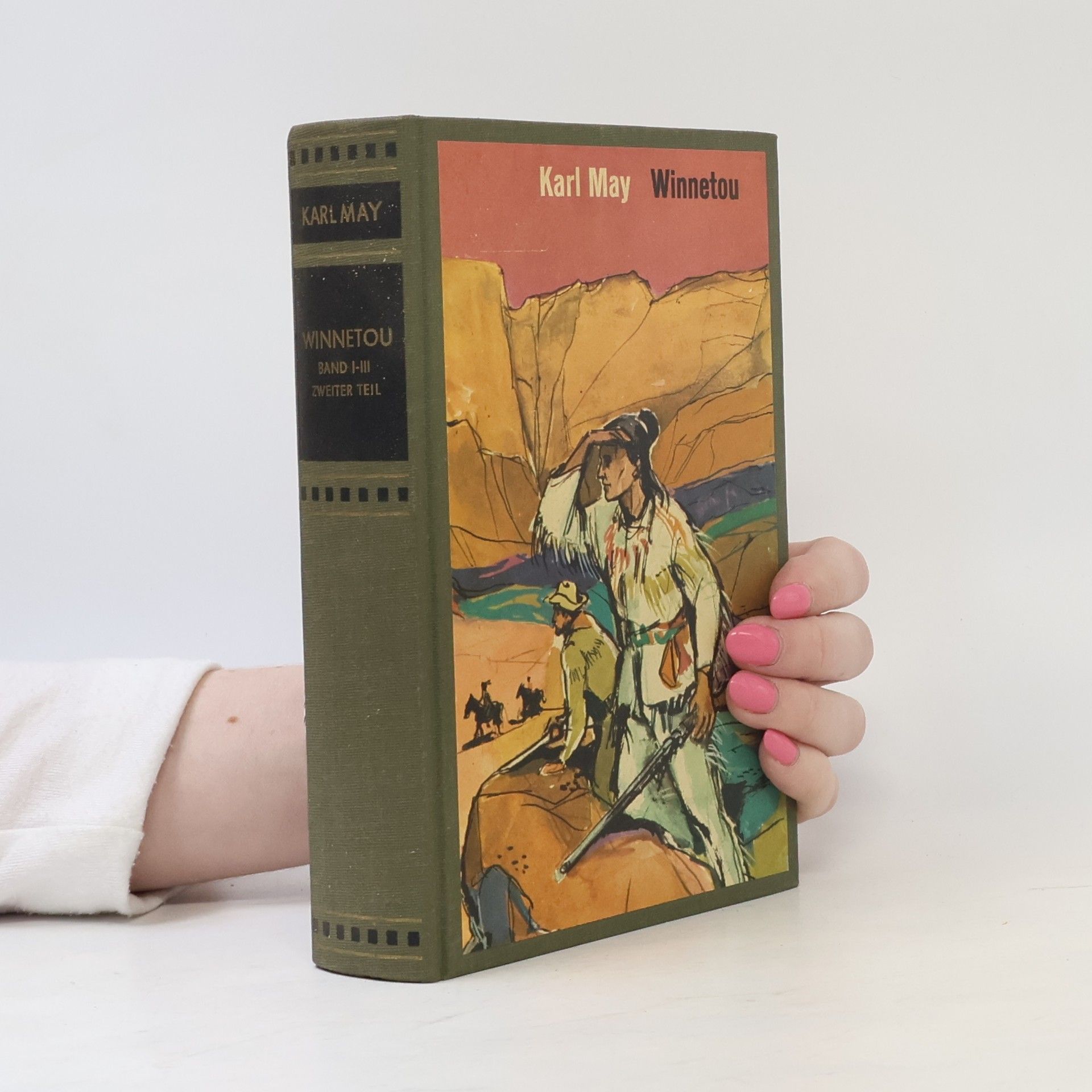 Karl May Winnetou Band I-III. Zweiter Teil