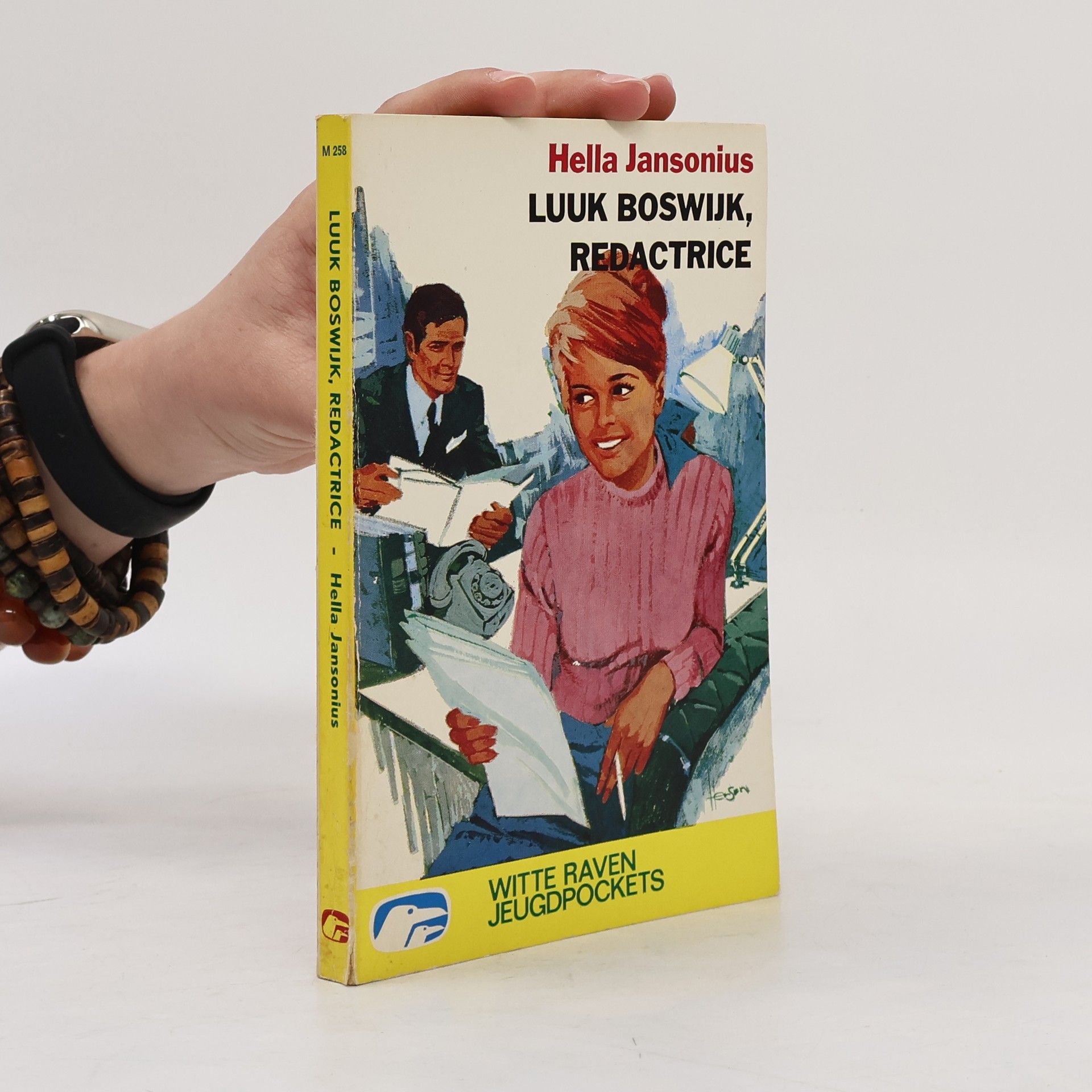 Hella Jansonius Witte Raven Jeugdpockets - M 258: Luuk Boswijk, redactrice