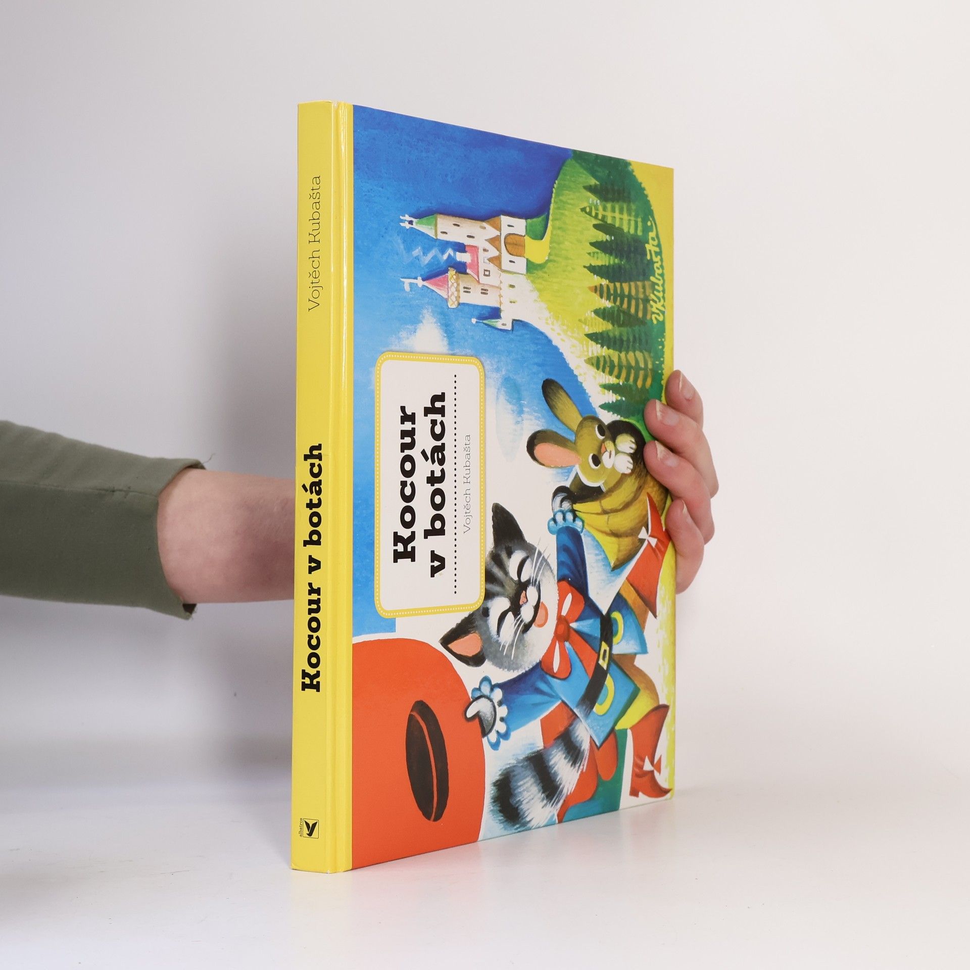 Vojtěch Kubašta Kocour v botách (pop-up leporelo)