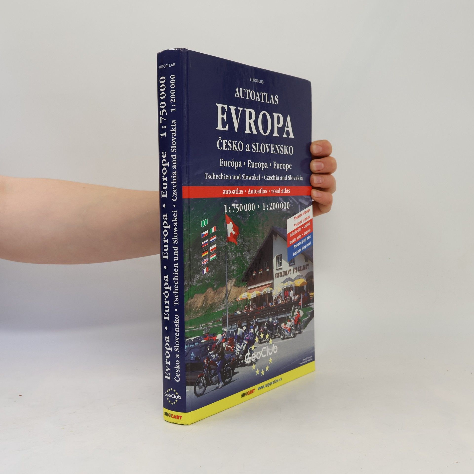 AA.VV. Evropa Česko a Slovensko: Autoatlas