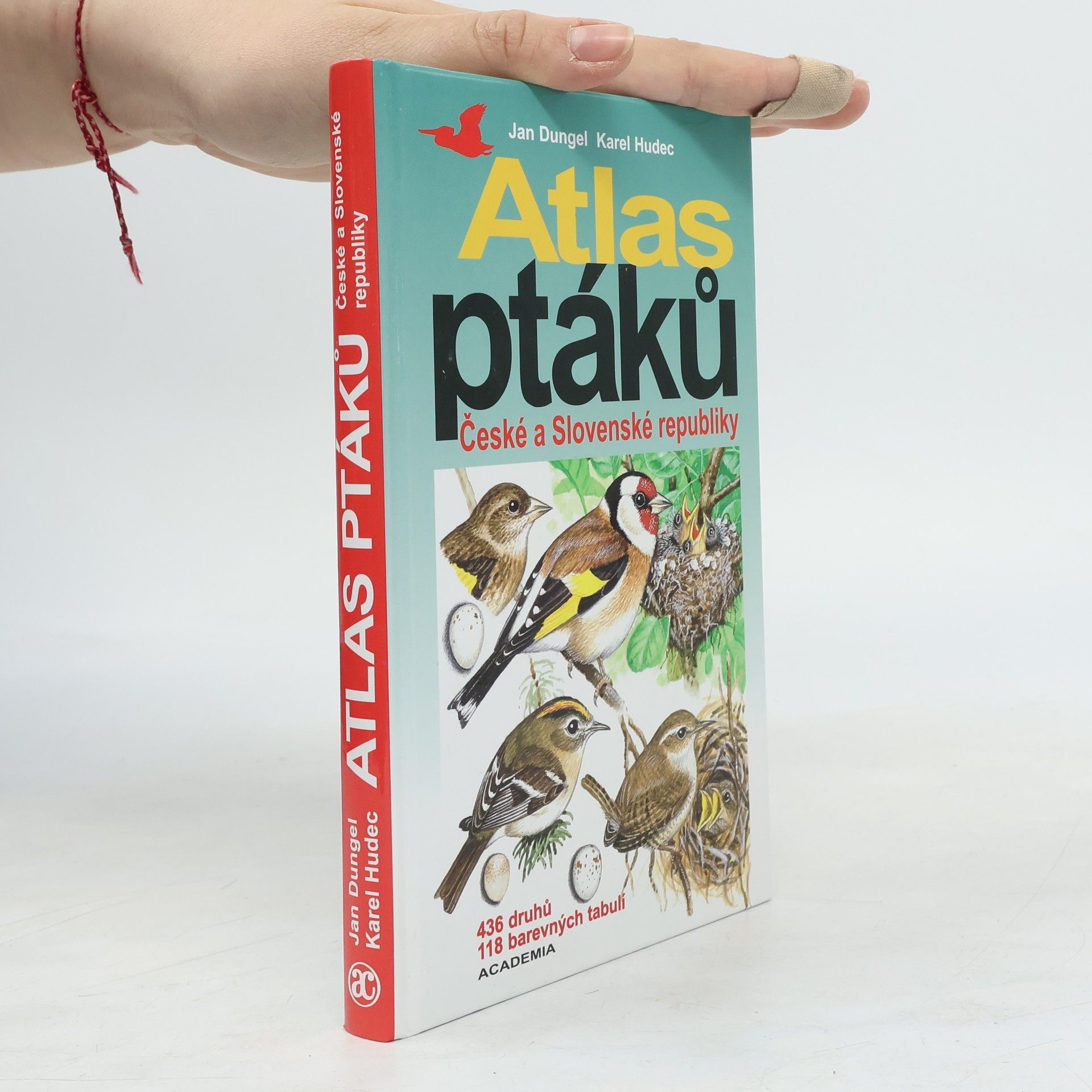 Karel Hudec Atlas ptáků České a Slovenské republiky