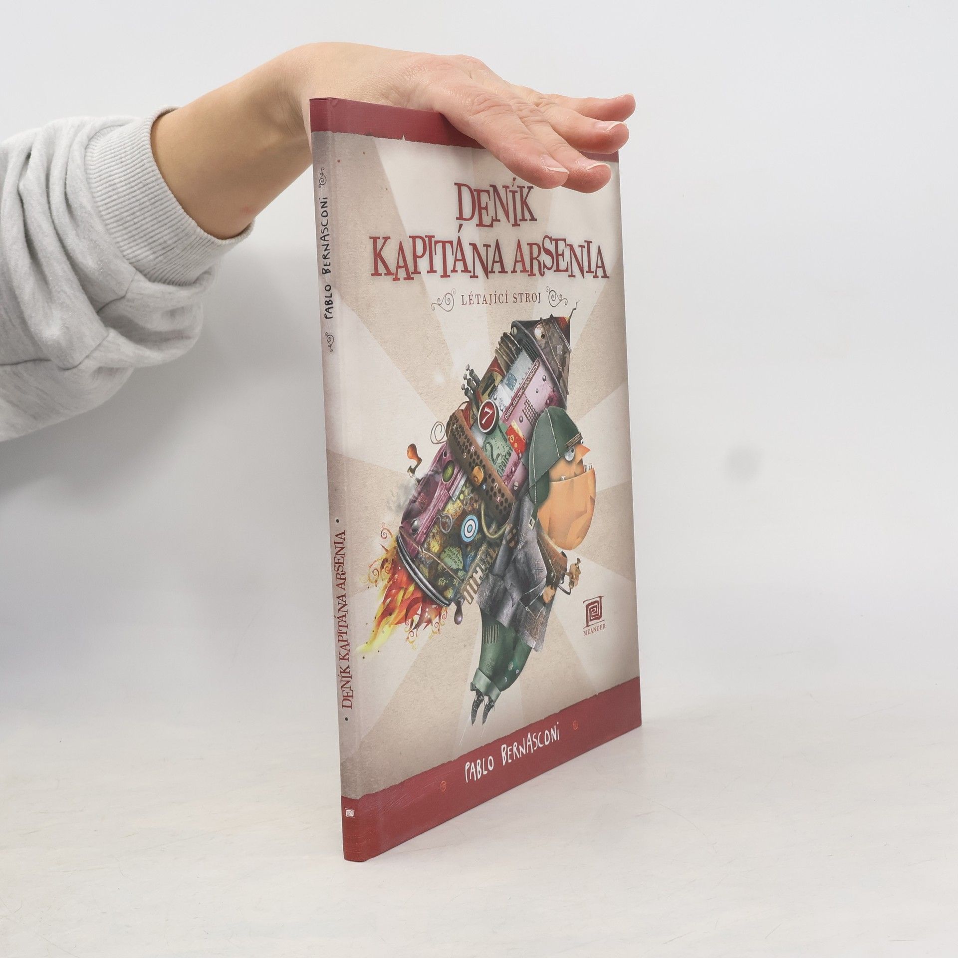 Pablo Bernasconi Deník kapitána Arsenia. Létající stroj