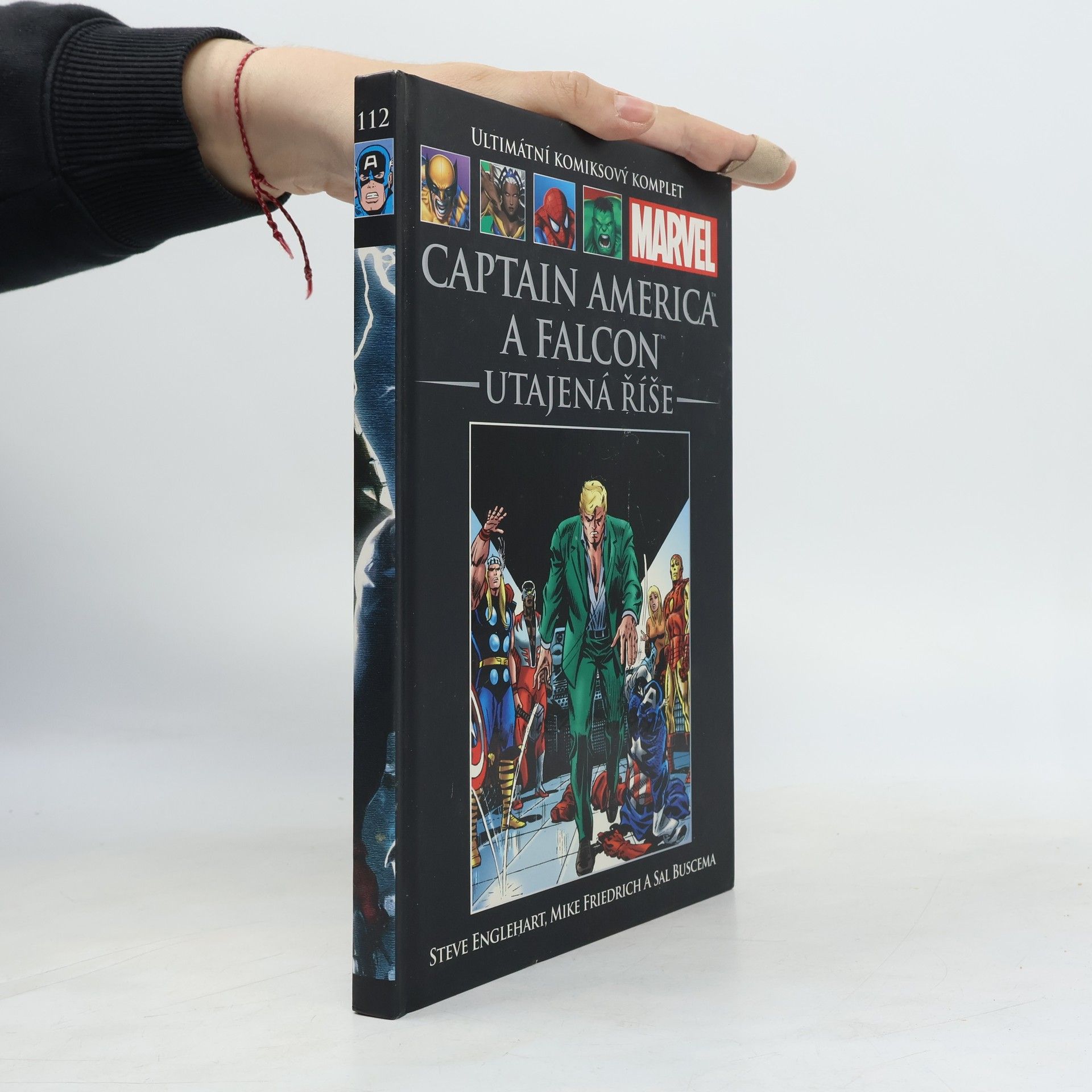 Steve Englehart Ultimátní komiksový komplet Marvel 112. Captain America a Falcon. Utajená říše