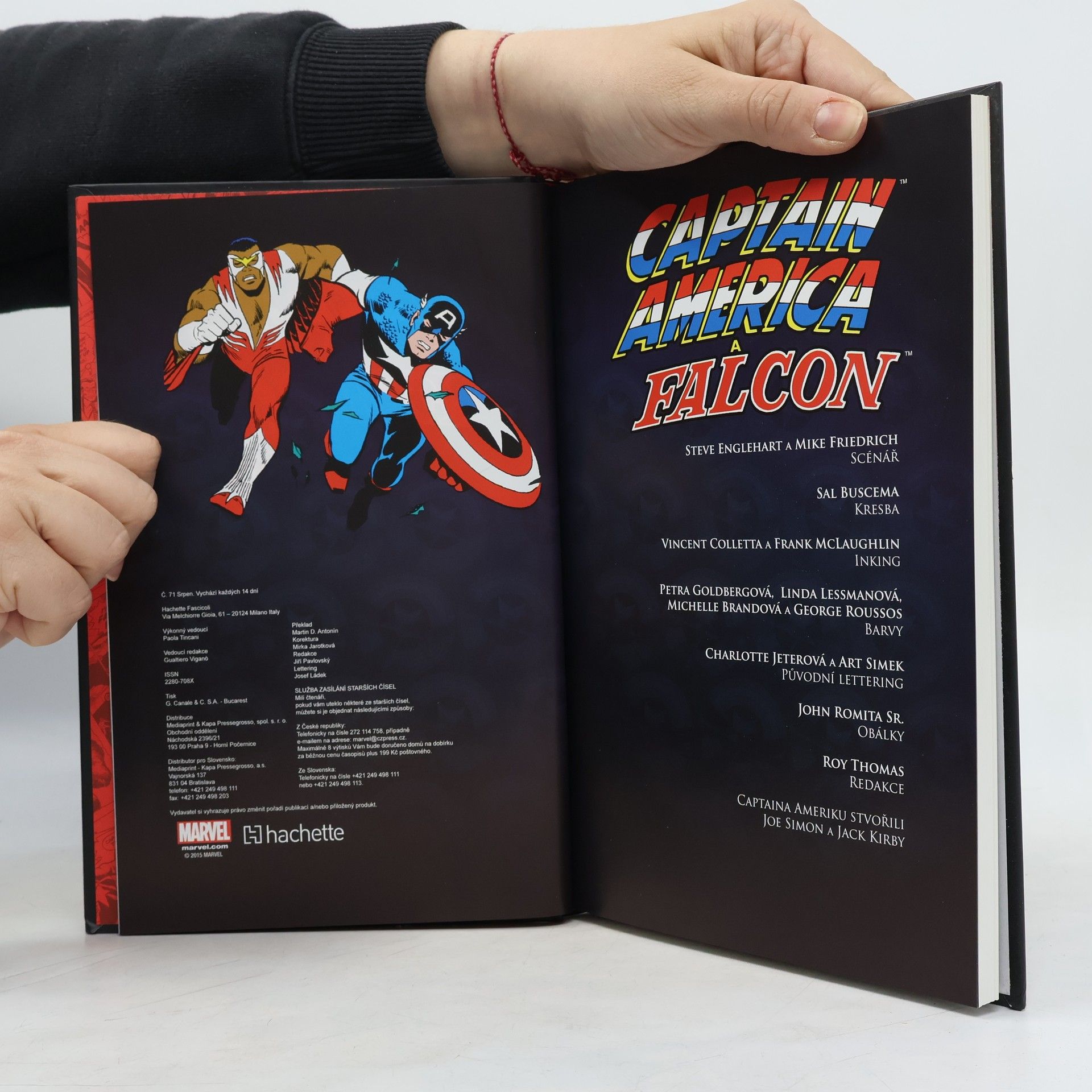 Kolektív autorov Ultimátní komiksový komplet Marvel 112. Captain America a Falcon. Utajená říše