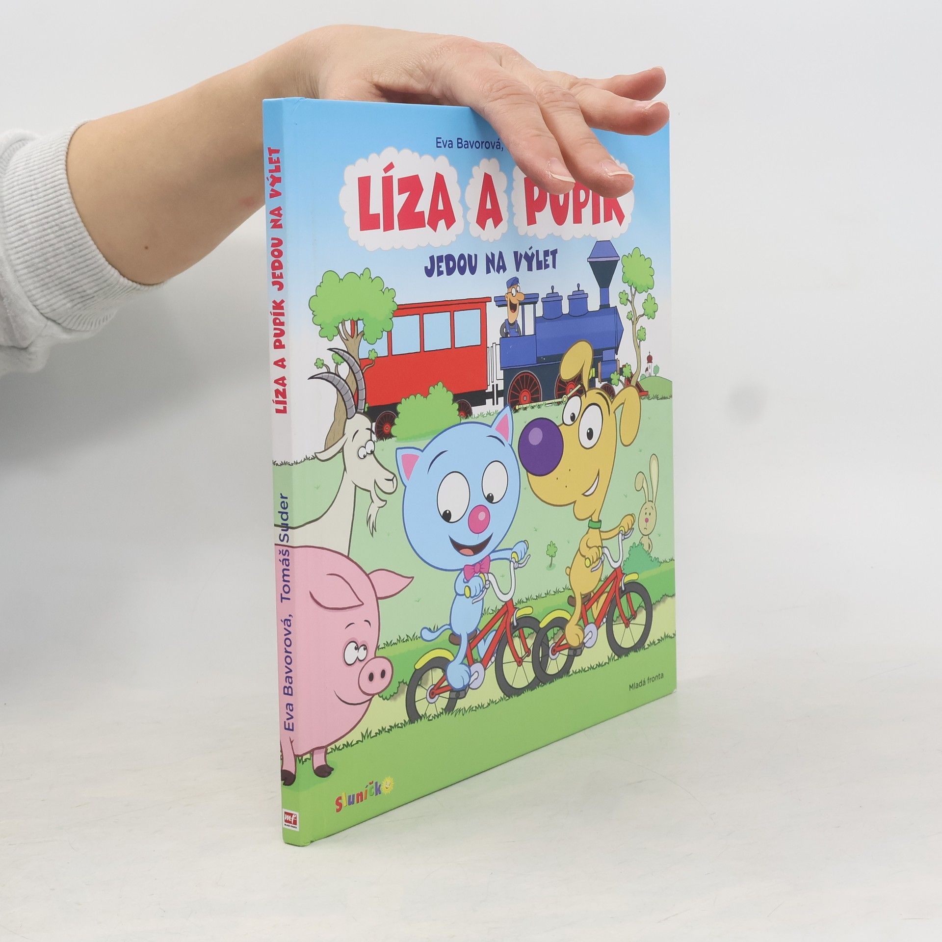 Eva Bavorová Líza a Pupík jedou na výlet