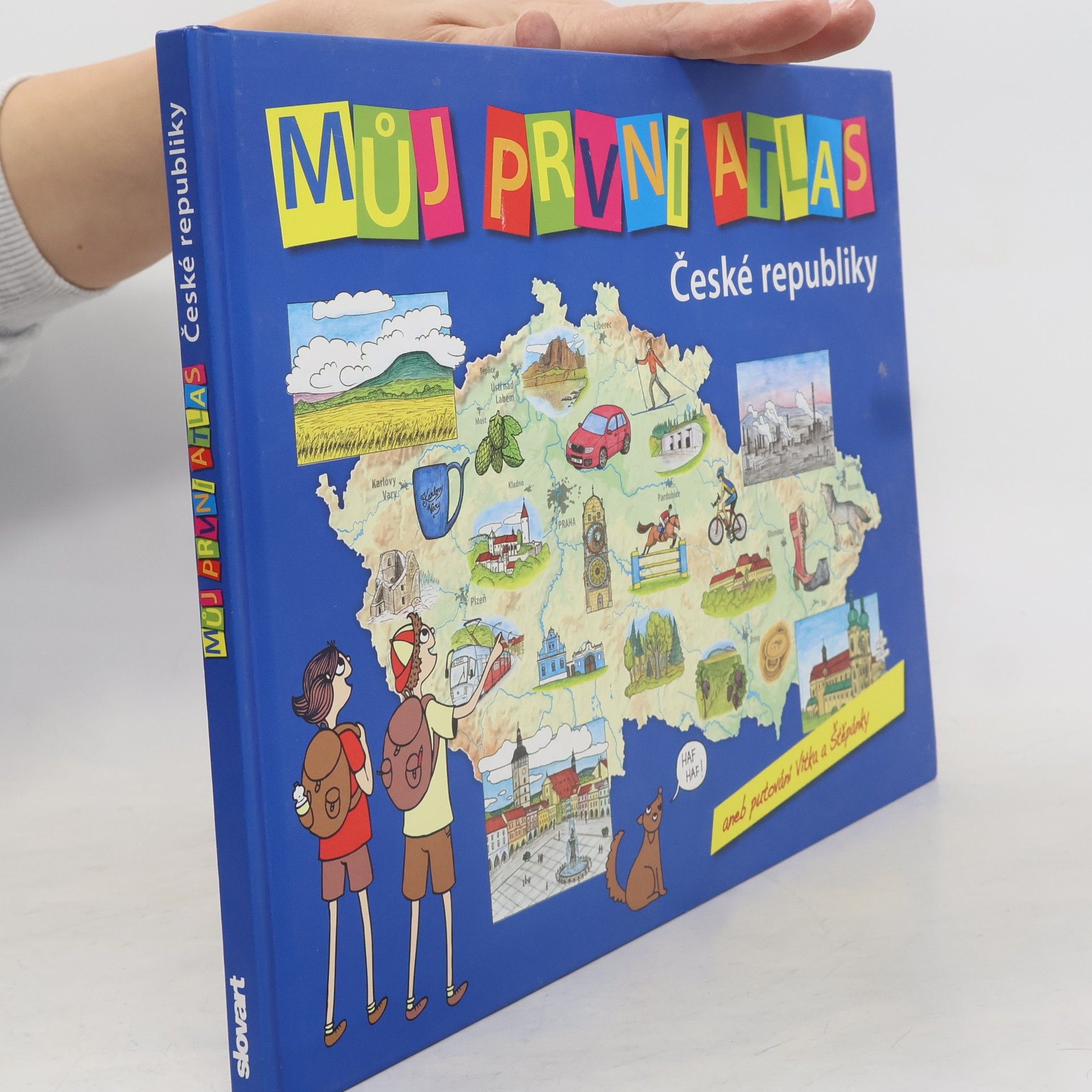 Můj první atlas České republiky aneb Putování Vítka a Štěpánky