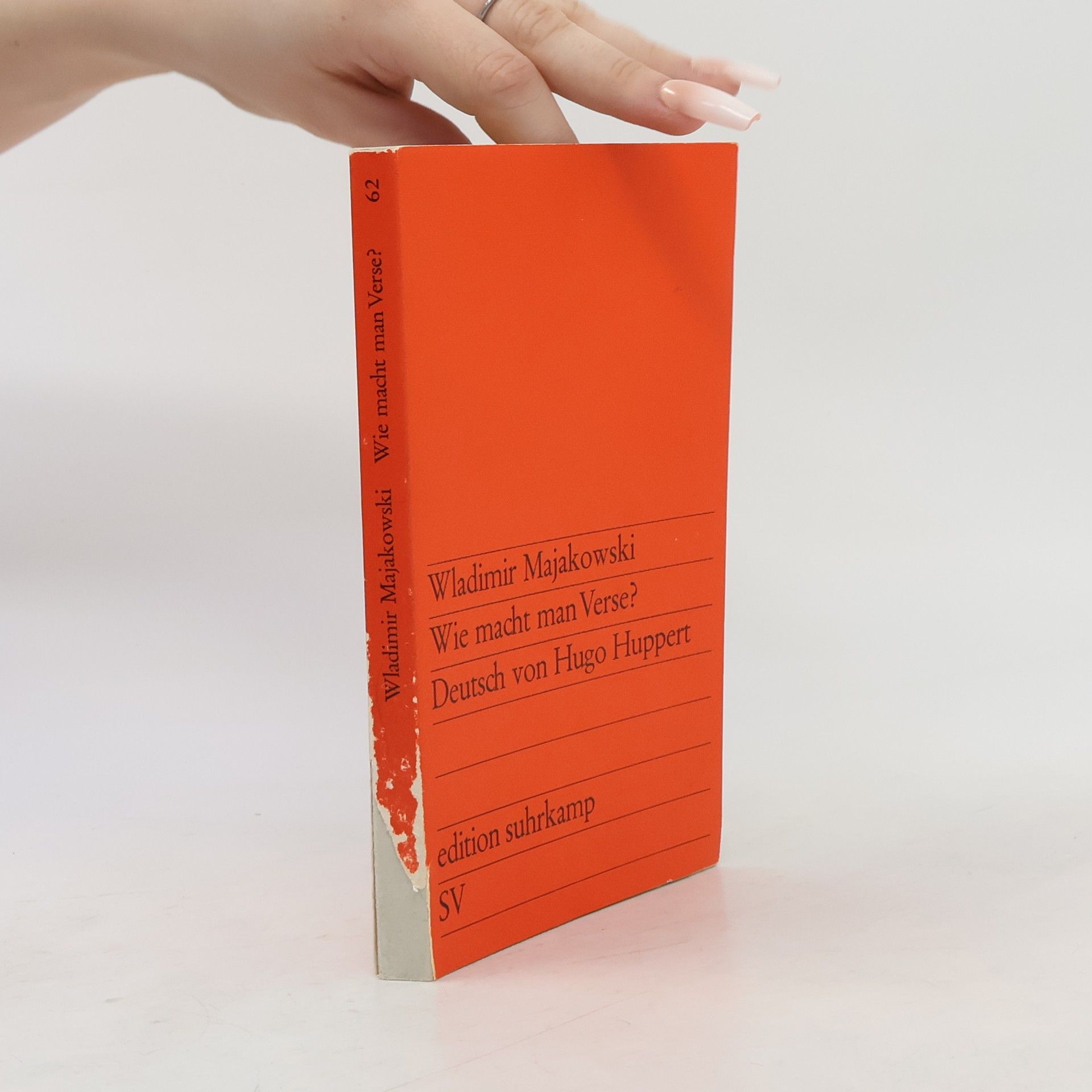 Hugo Huppert Wie macht man Verse?