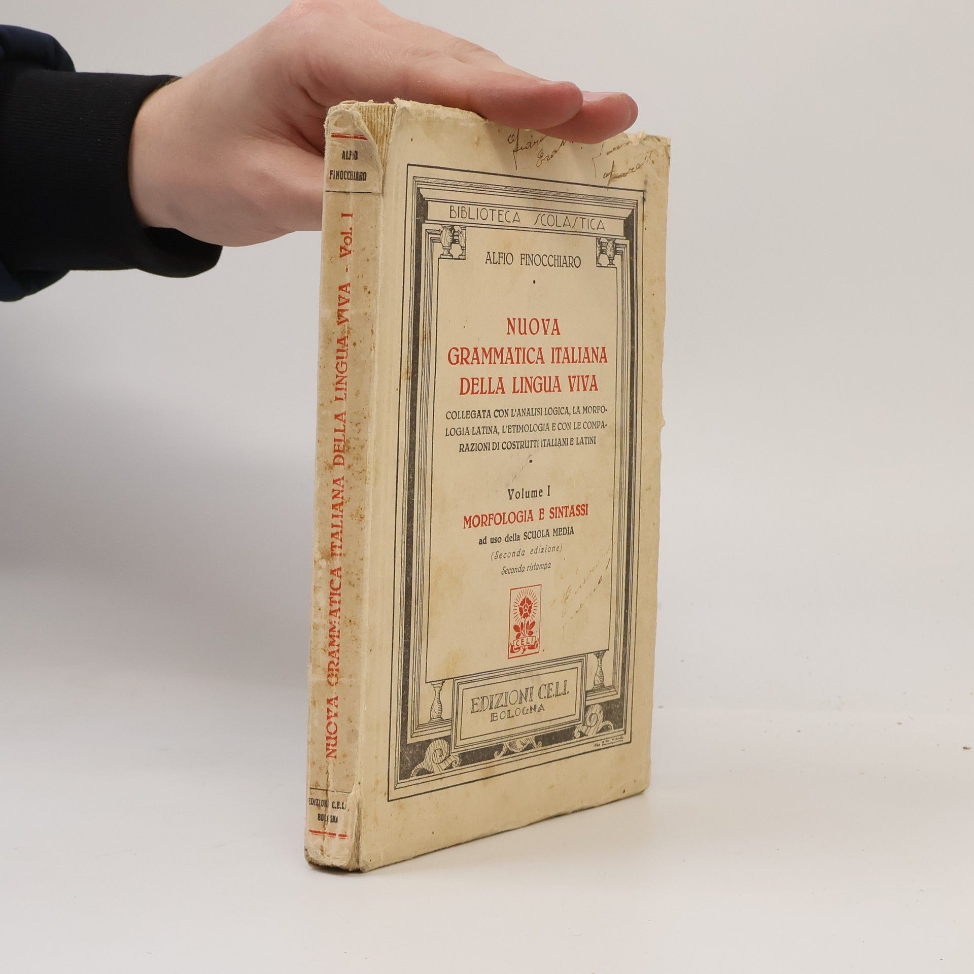 Alfio Finocchiaro Nuova grammatica italiana della lingua viva