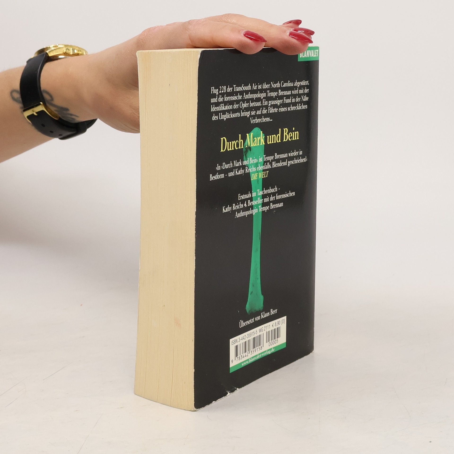 Kathy Reichs Durch Mark und Bein