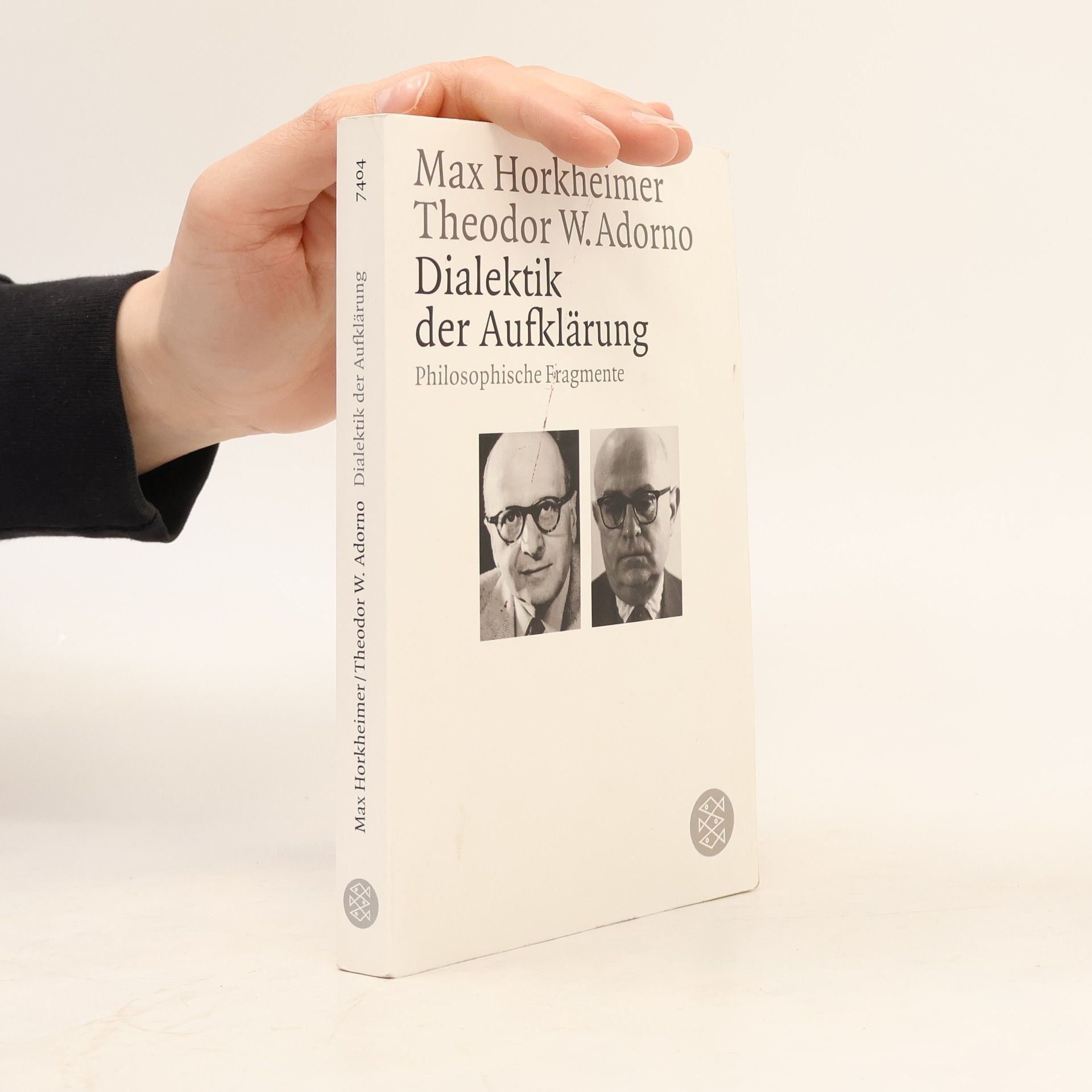 Max Horkheimer Dialektik der Aufklärung